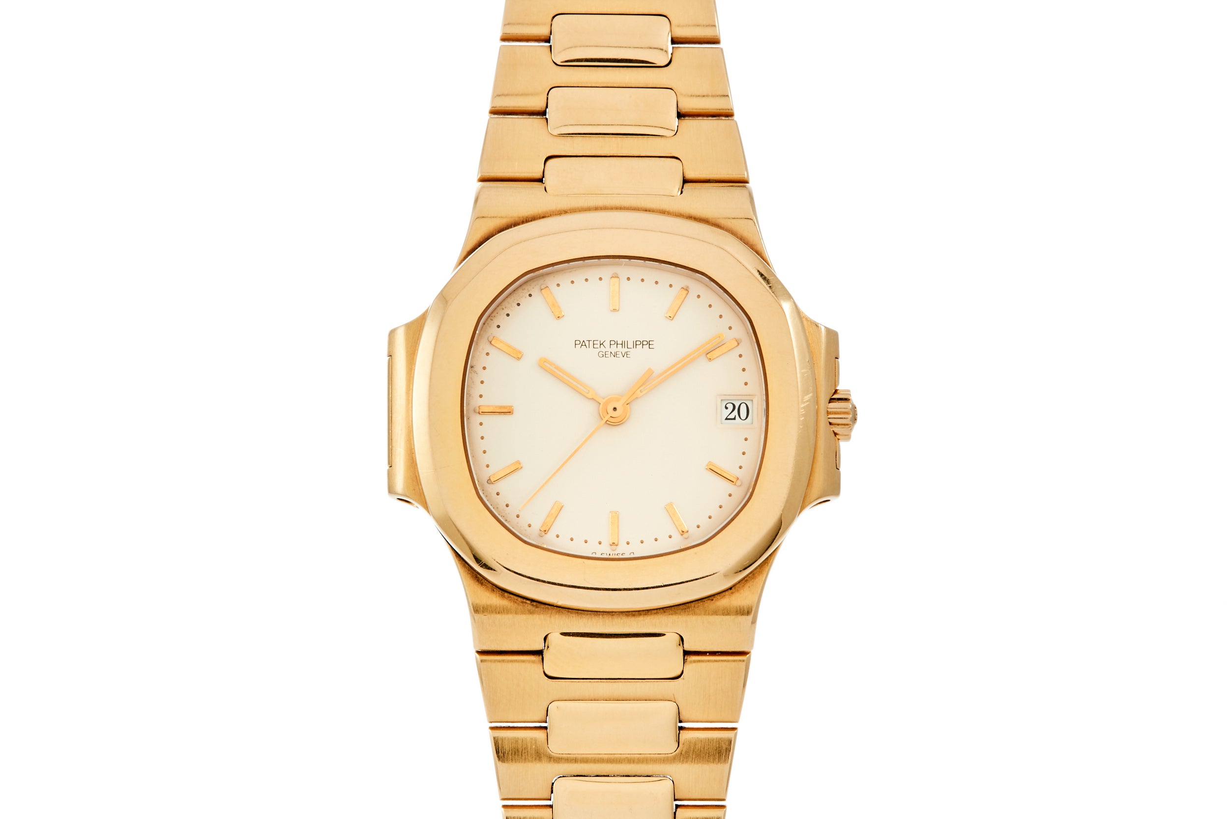 Patek philippe sale nautilus 18k gold