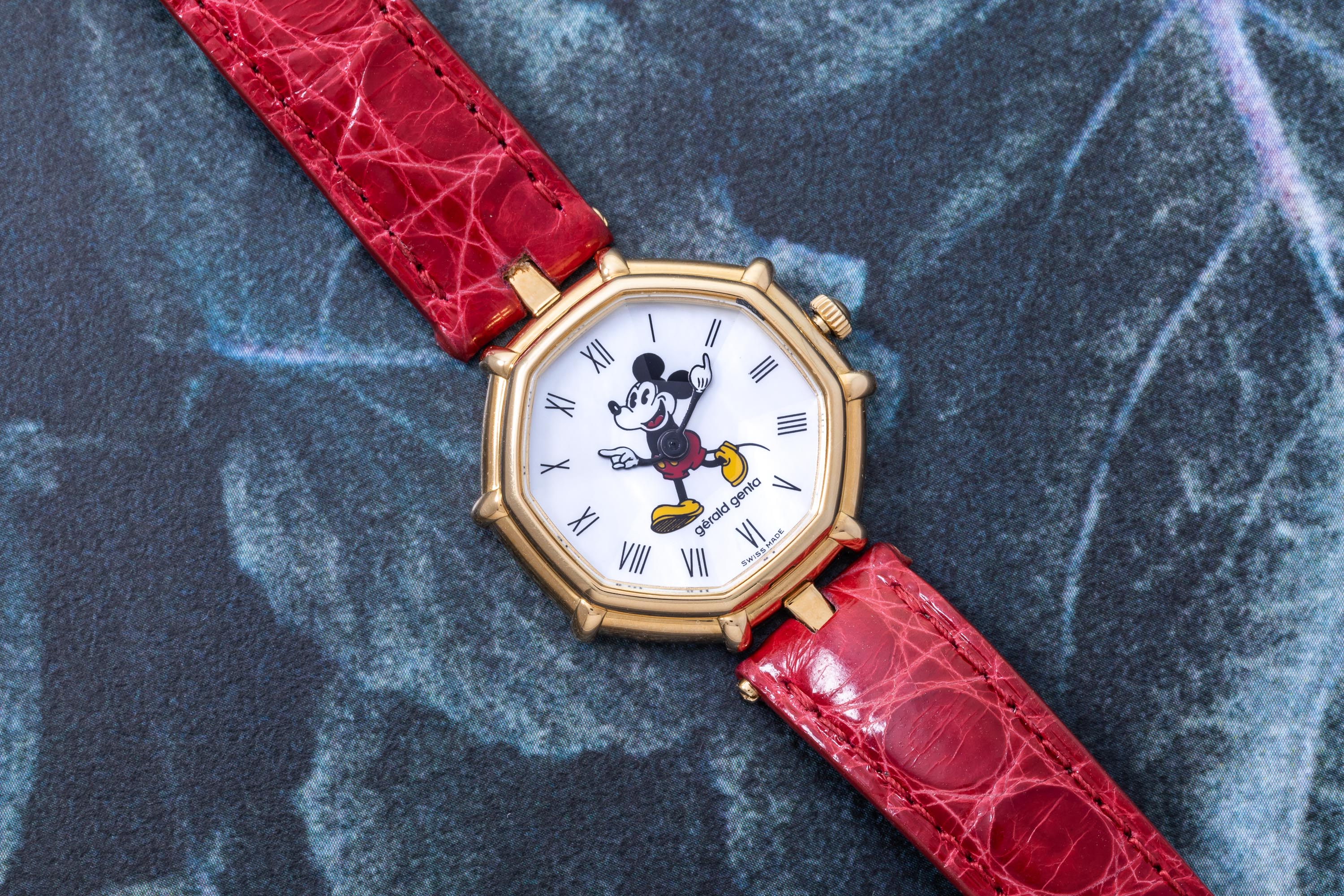 Gerald genta mickey store mouse watch for sale