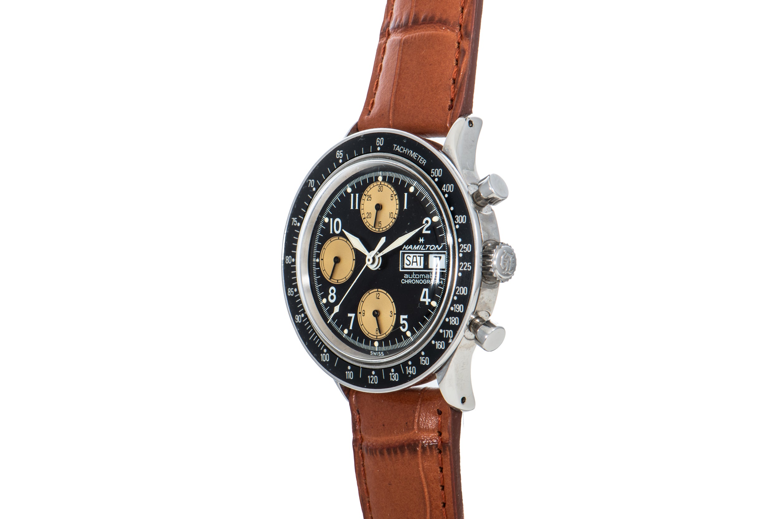 Hamilton chrono outlet matic vintage