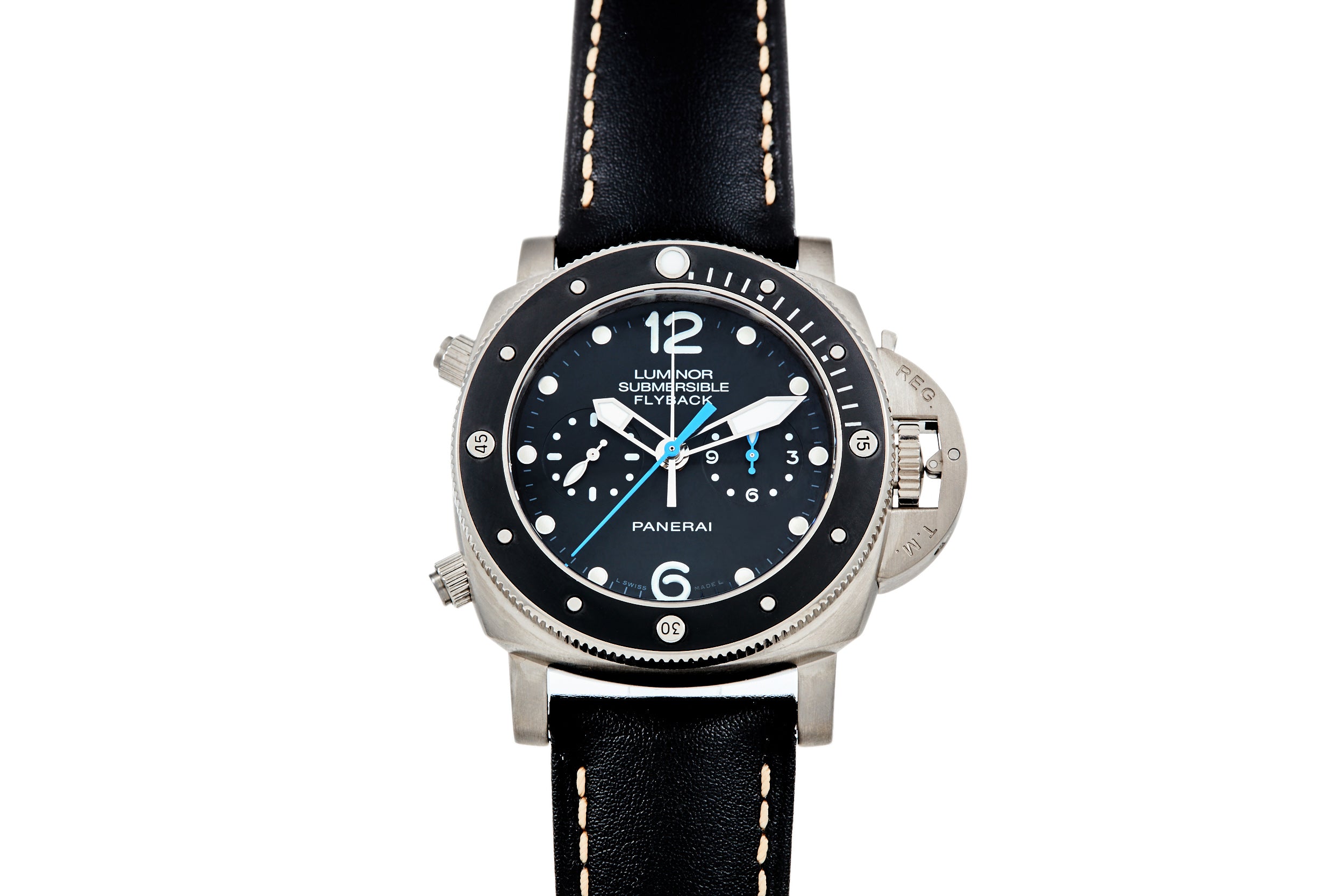 Panerai Submersible Flyback Chronograph Analog Shift