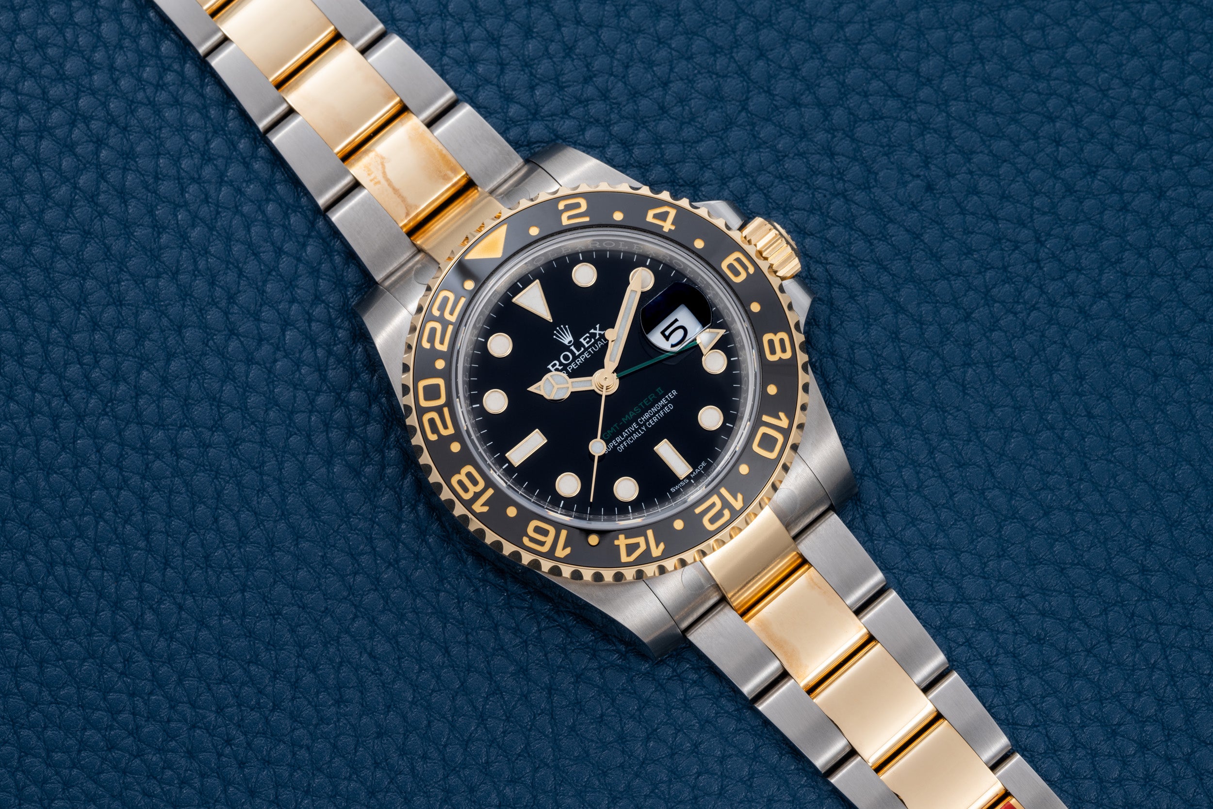 Rolex gmt master ii two tone price sale