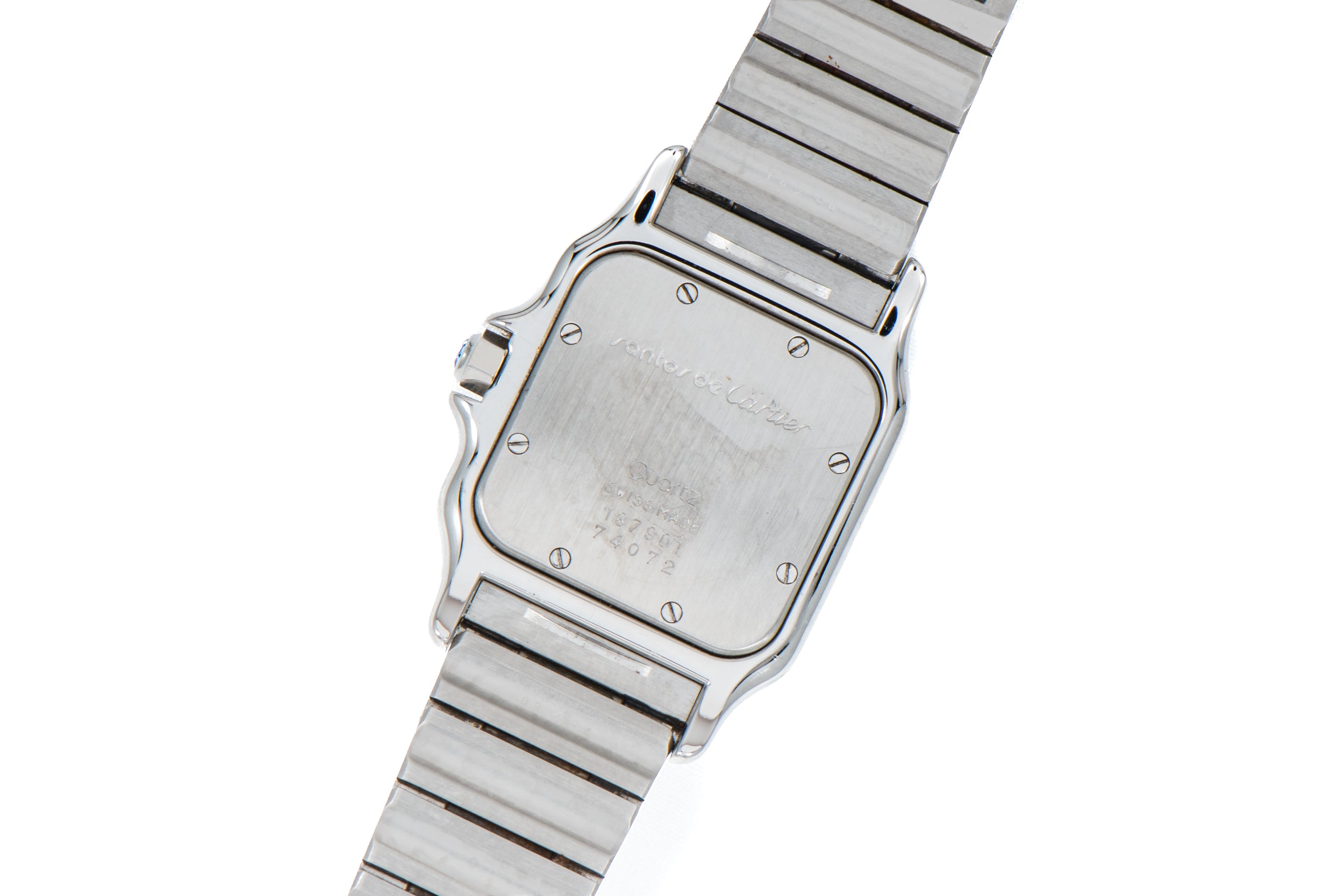 Cartier santos outlet serial number check