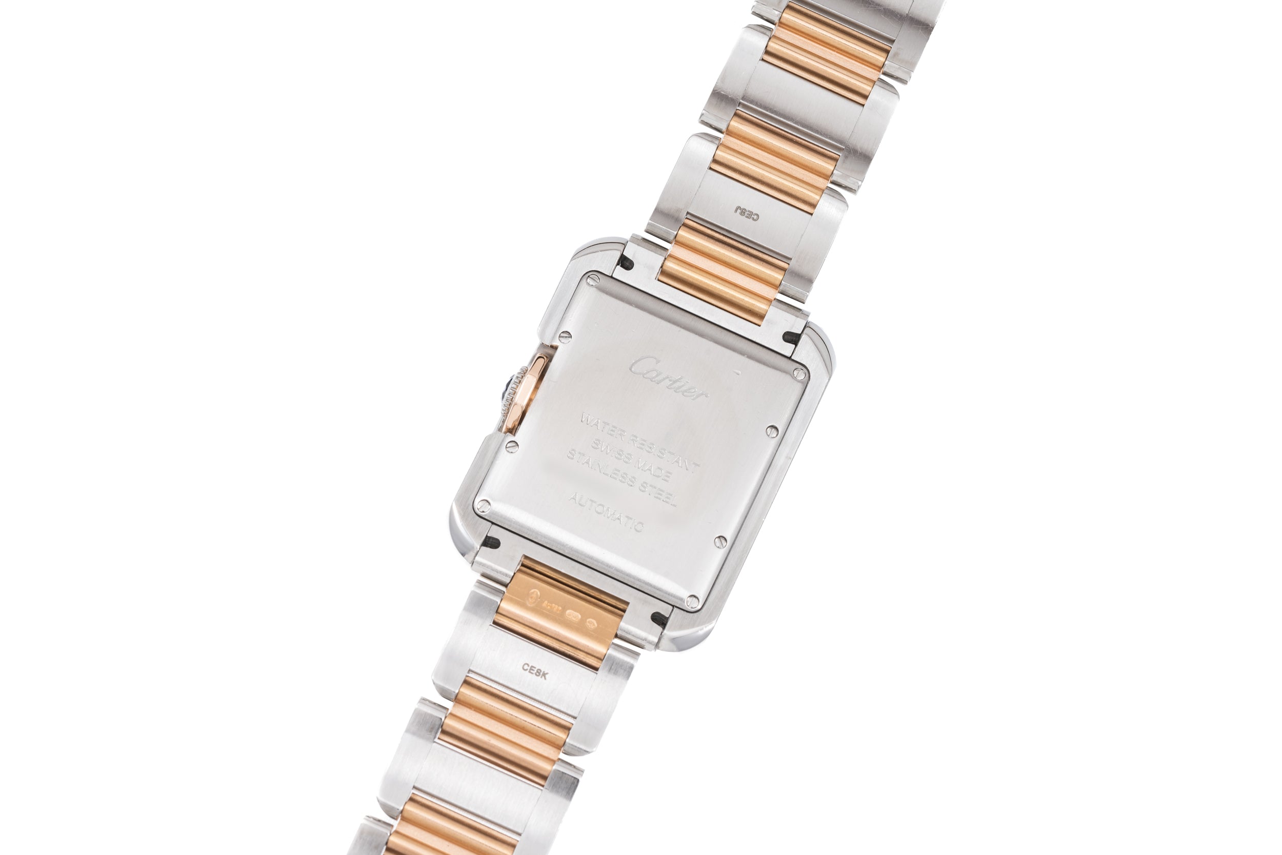 Cartier tank hot sale anglaise gold