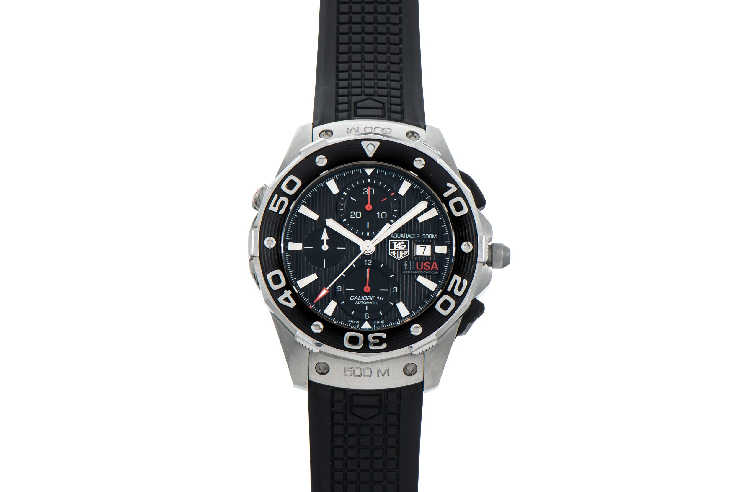 TAG Heuer Aquaracer America s Cup Team USA Analog Shift