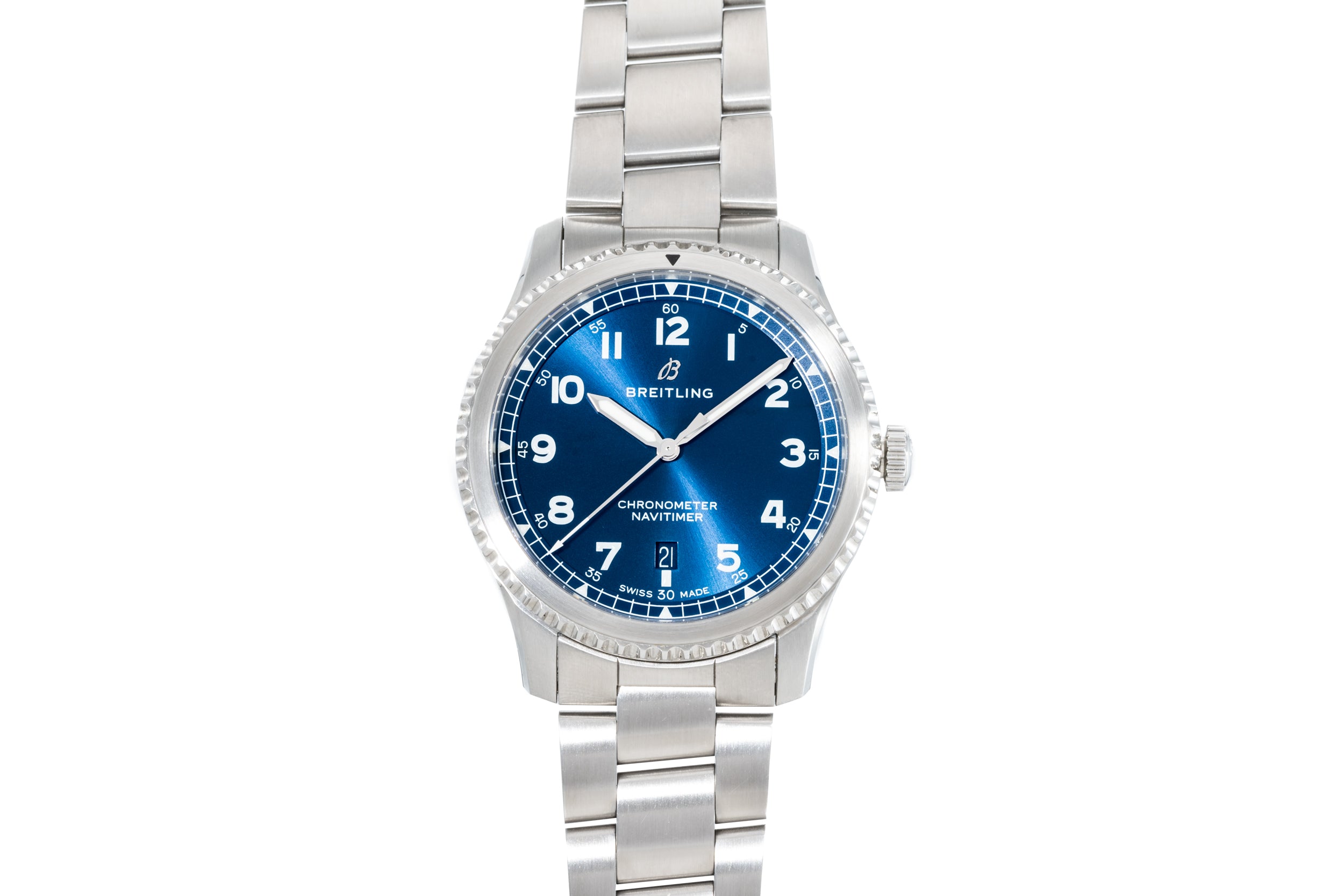 Navitimer deals 8 blue