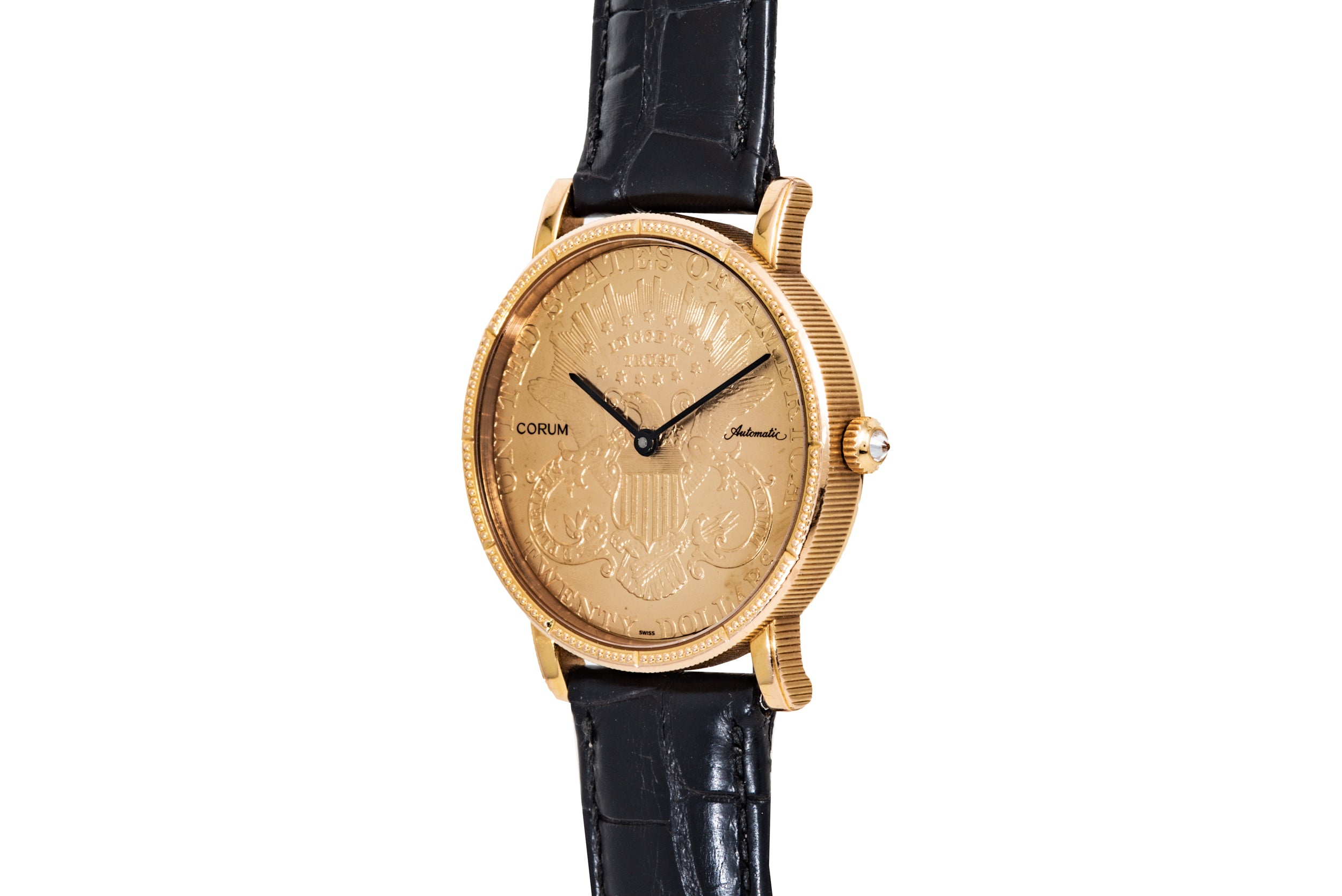 Corum 20 dollar gold coin watch automatic hotsell