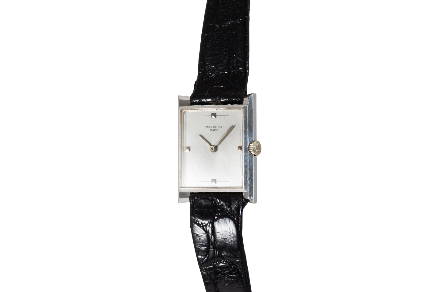 Patek Philippe White Gold Square Dress Watch