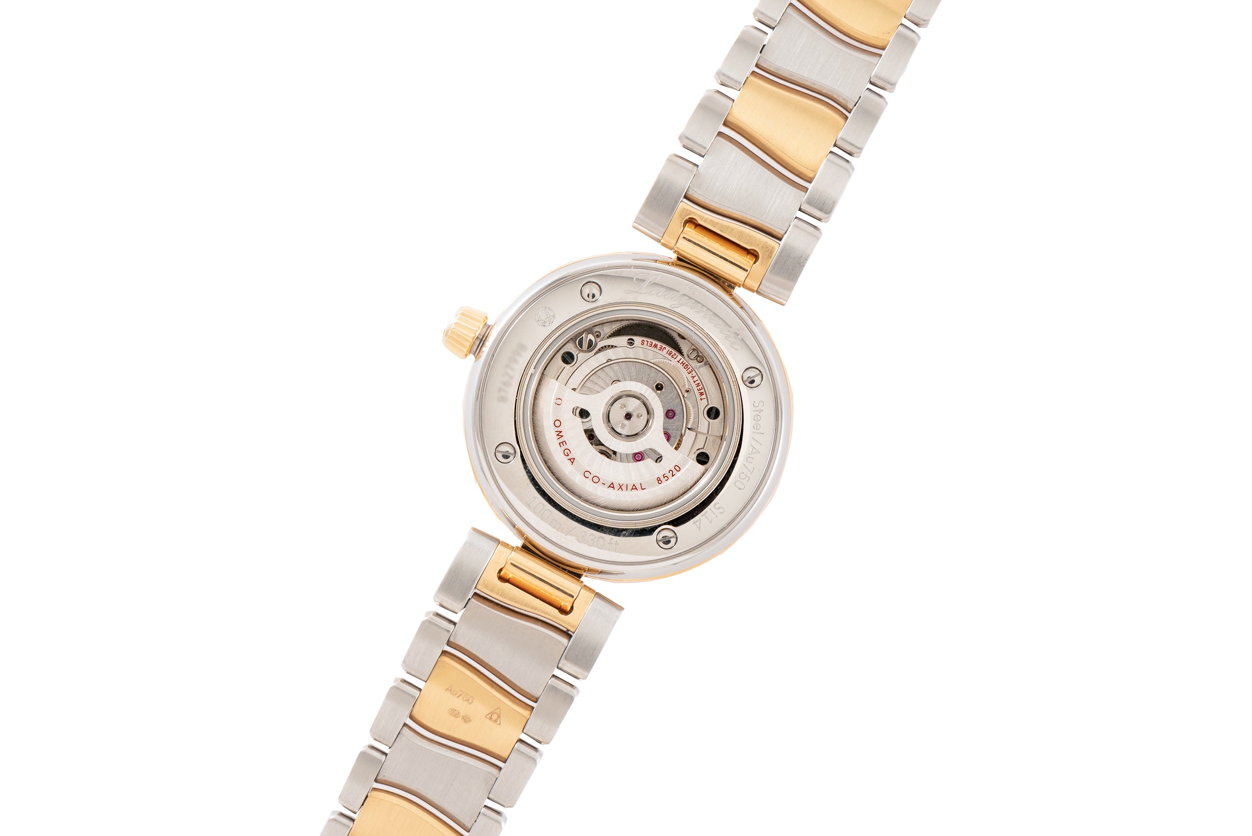 Omega DeVille Ladymatic Mother Of Pearl Analog Shift