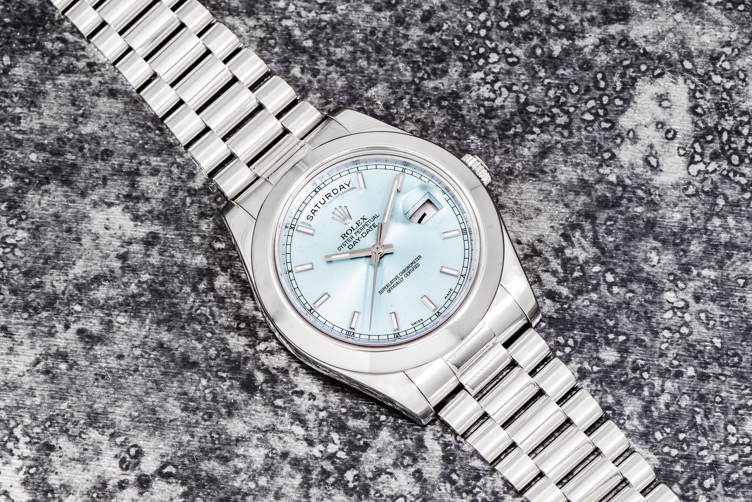 Rolex Day-Date 40 'Ice Blue'