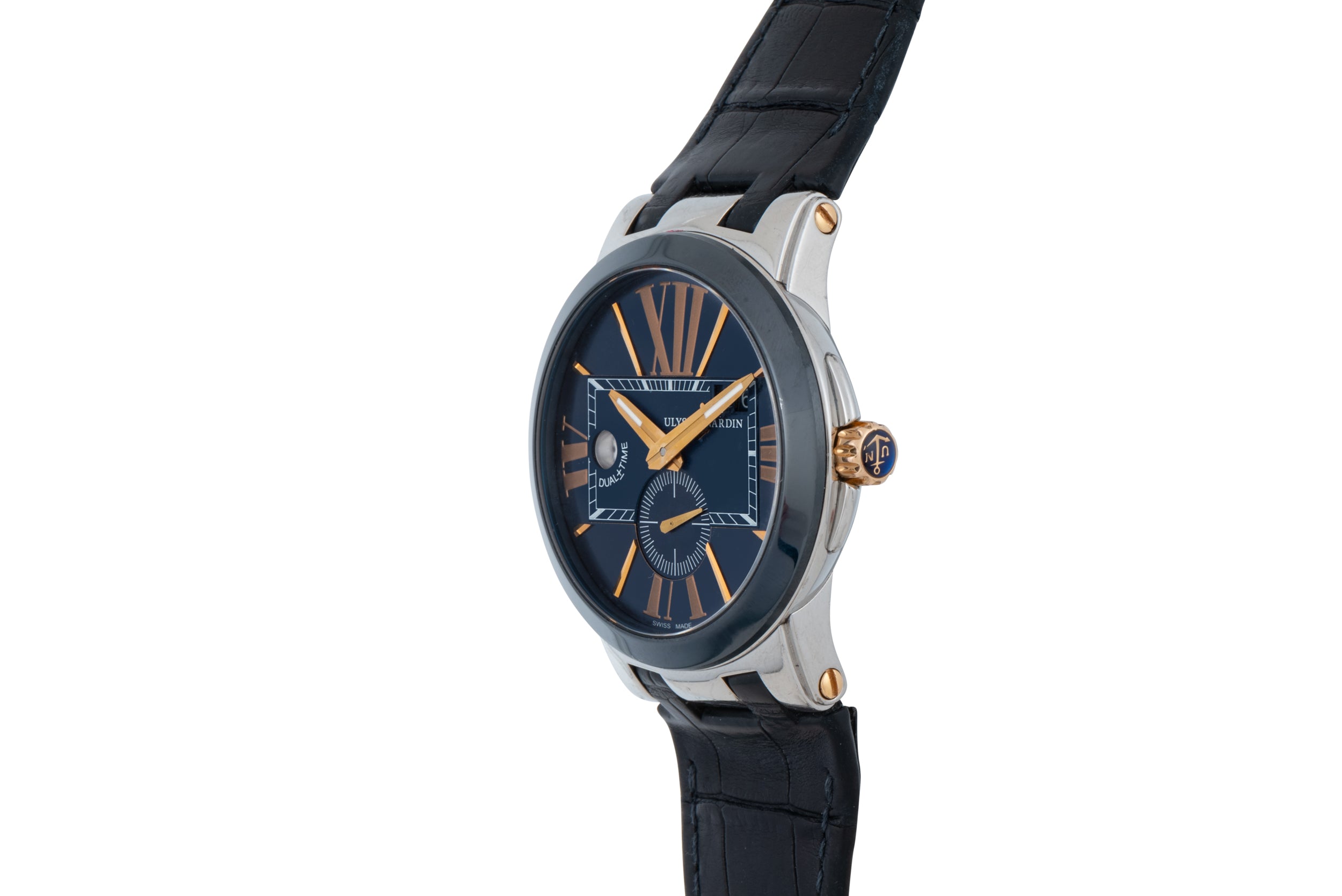 Ulysse Nardin Executive Dual Time Analog Shift