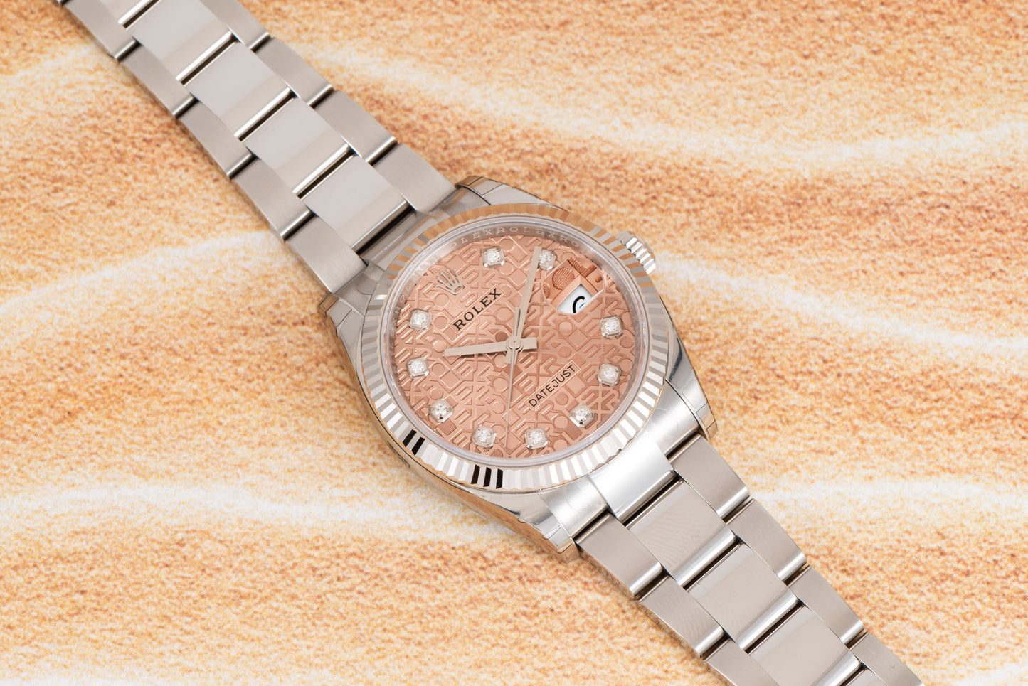 Rolex Datejust 'Salmon Jubilee' Dial