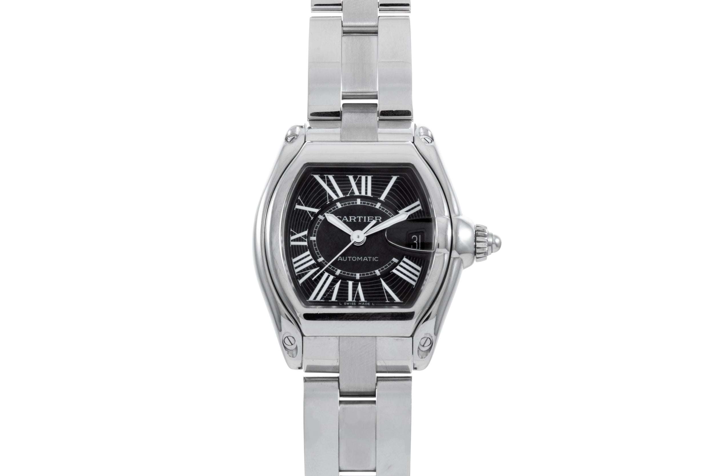 Cartier roadster 2510 automatic sale