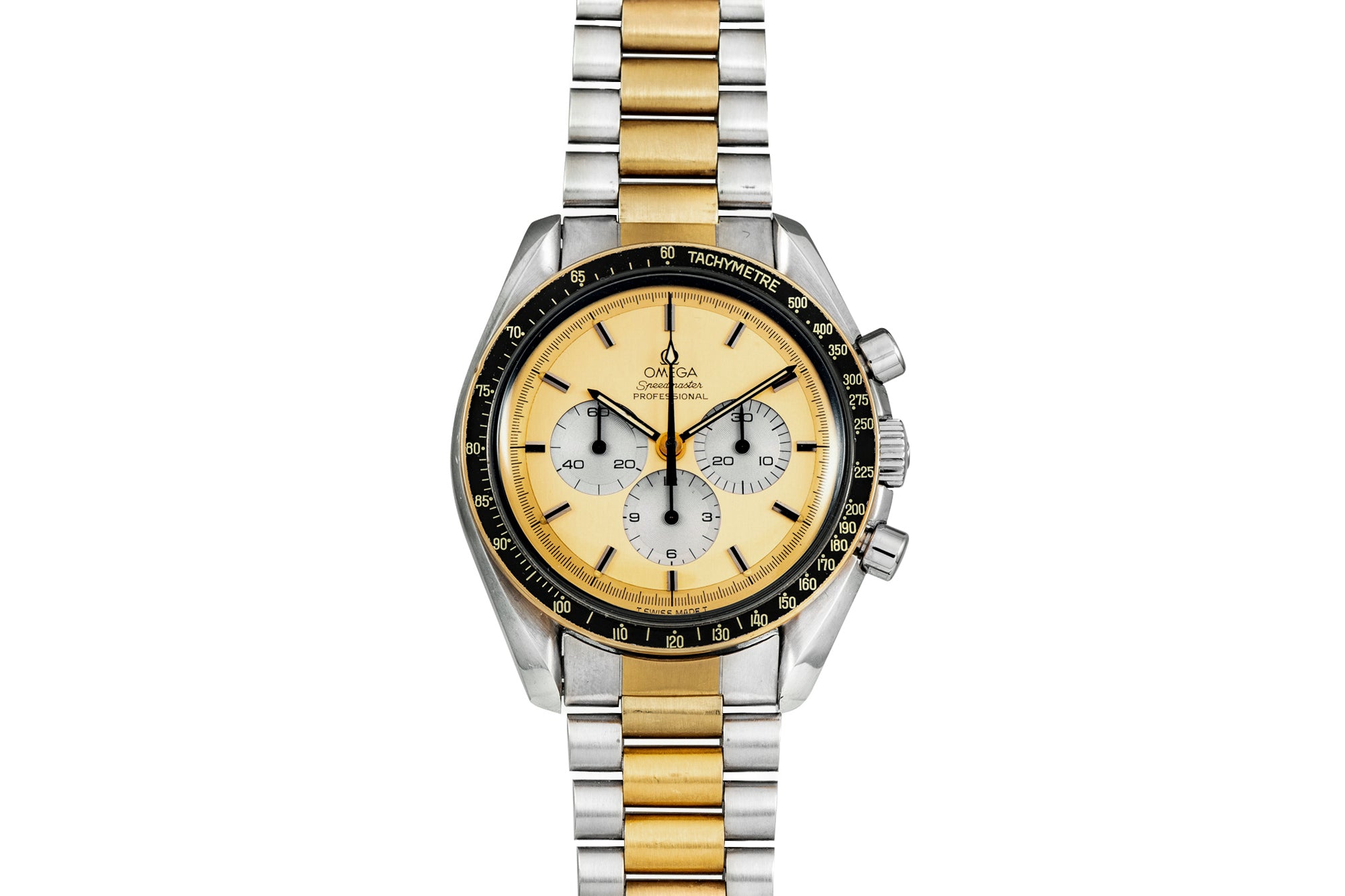 White hotsell gold speedmaster