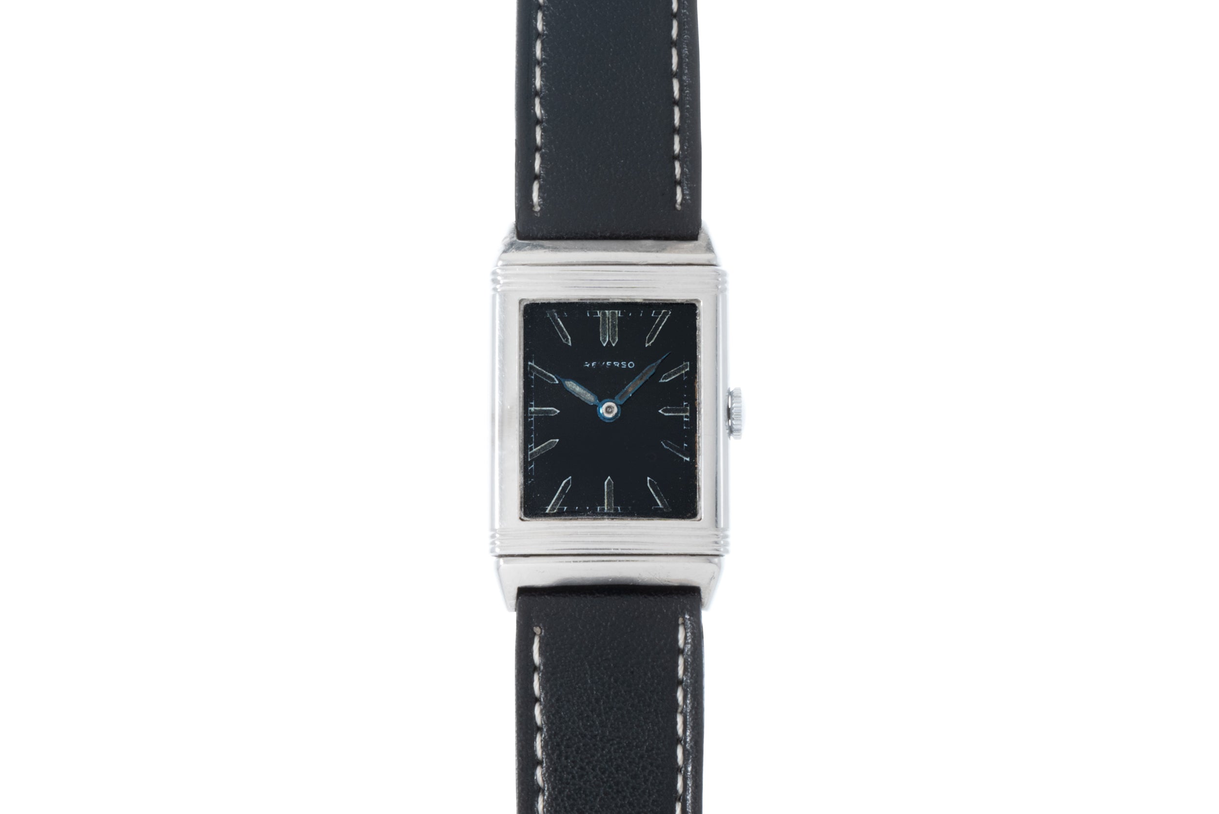 Jlc reverso black on sale dial