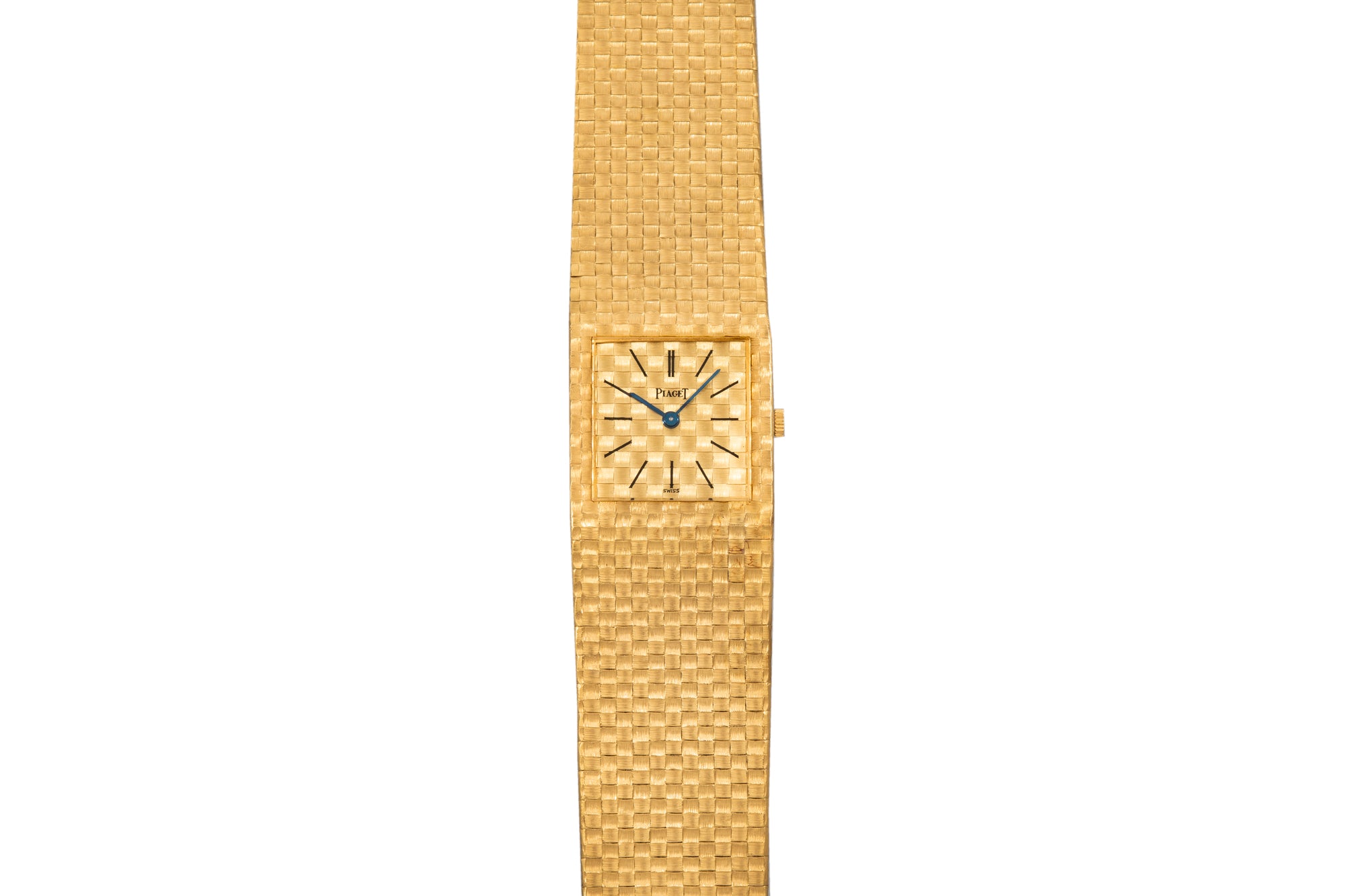 Piaget Yellow Gold 'Woven' Dress Watch – Analog:Shift