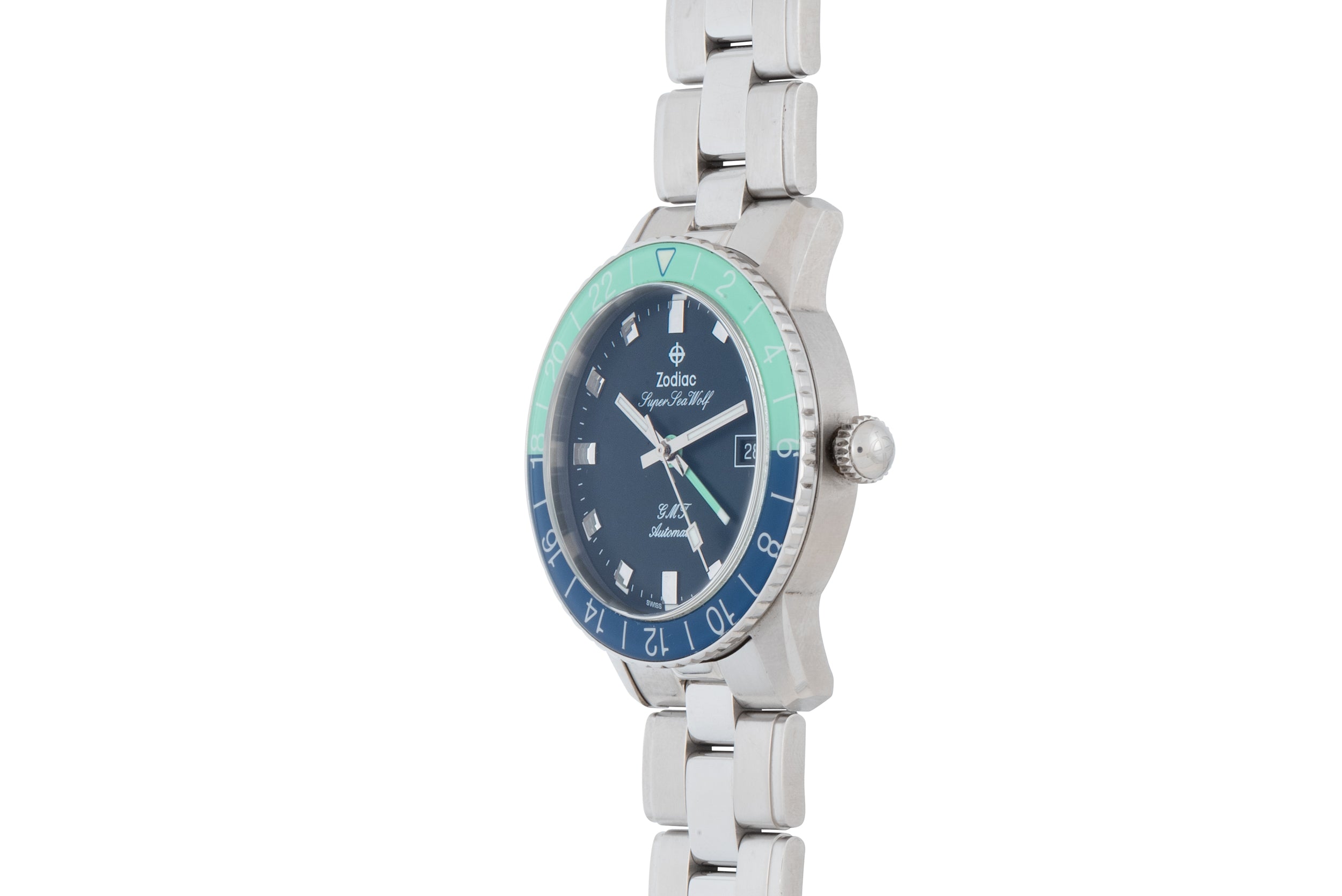 Zodiac Super SeaWolf GMT Hodinkee Shop Exclusive Analog Shift