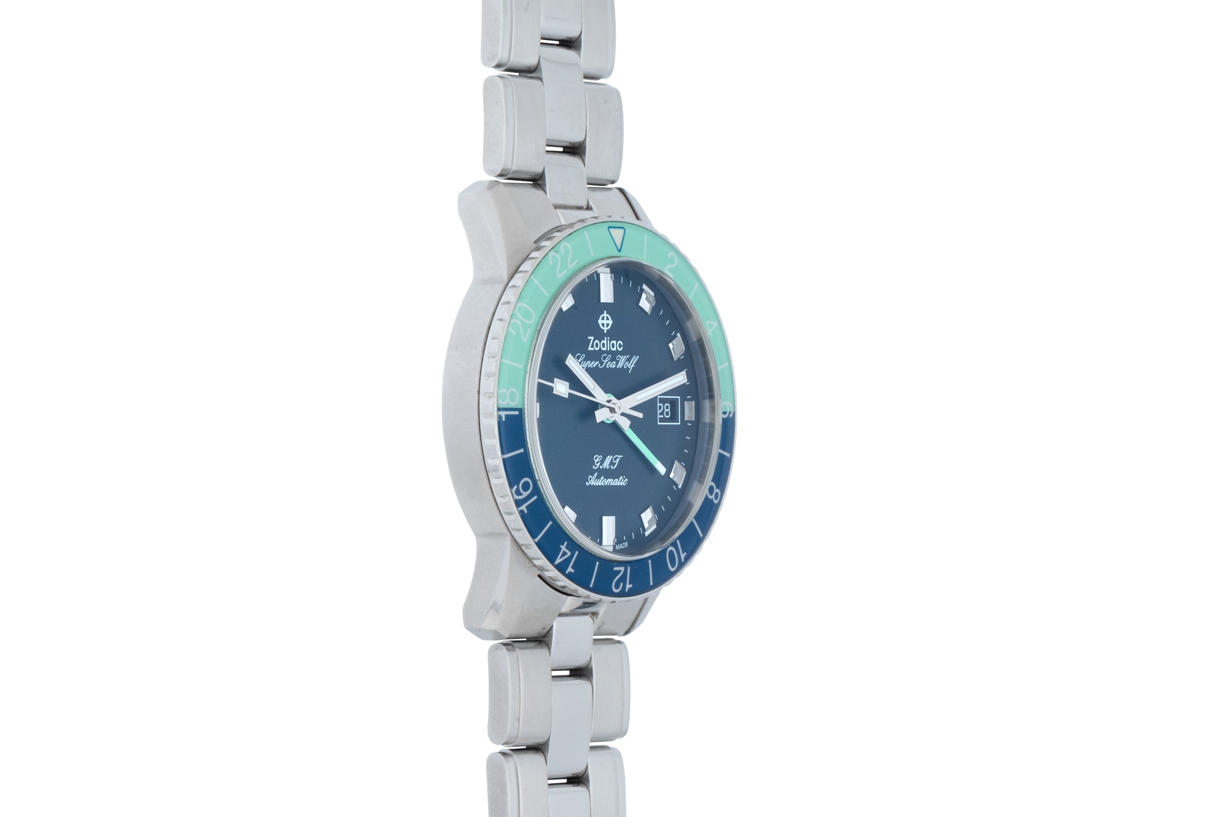 Zodiac Super SeaWolf GMT Hodinkee Shop Exclusive Analog Shift