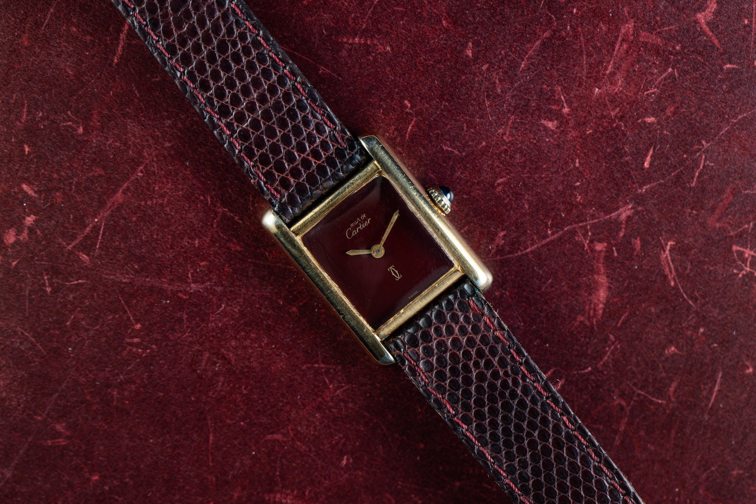 Cartier 'Must De Cartier' Tank Louis – Analog:Shift