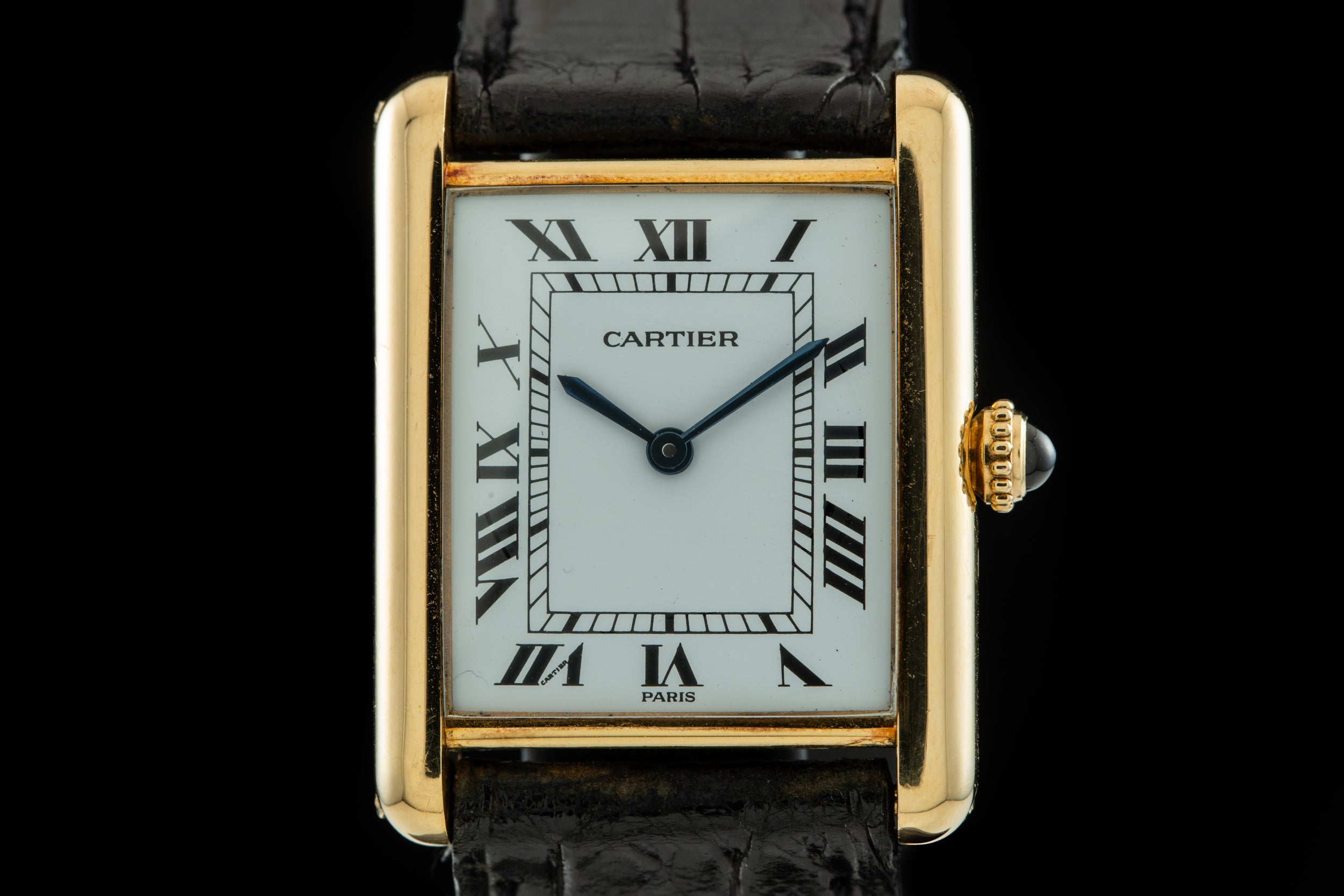 Cartier Tank Louis Paris Dial Analog Shift