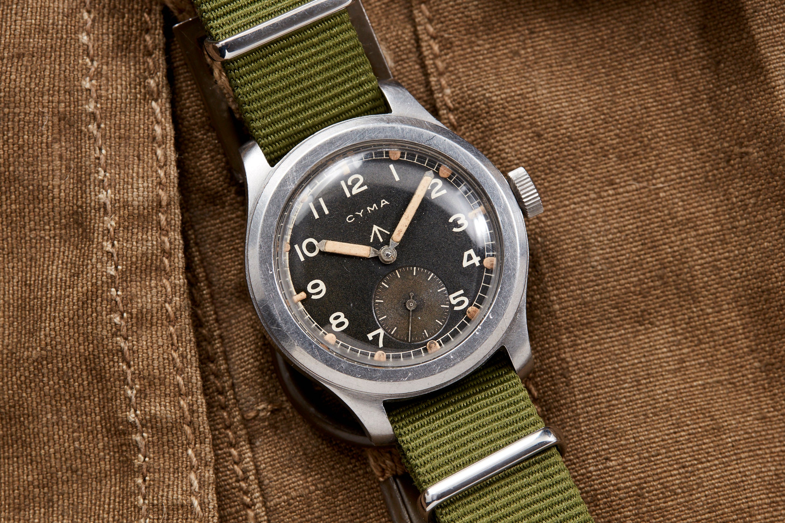 Cyma dirty dozen watch for outlet sale