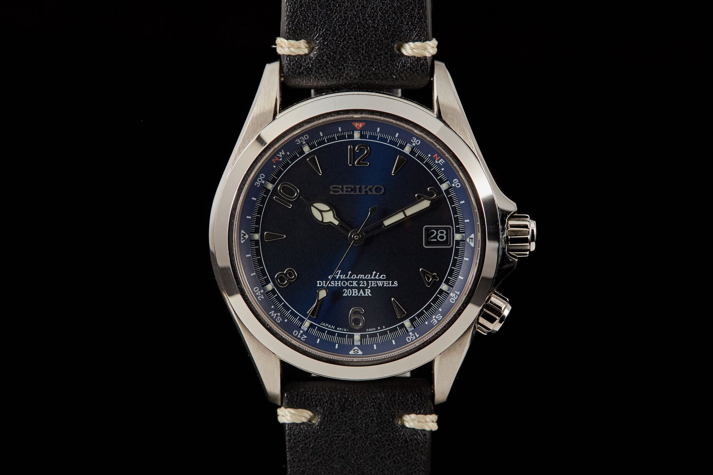 Seiko blue alpinist on sale spb089