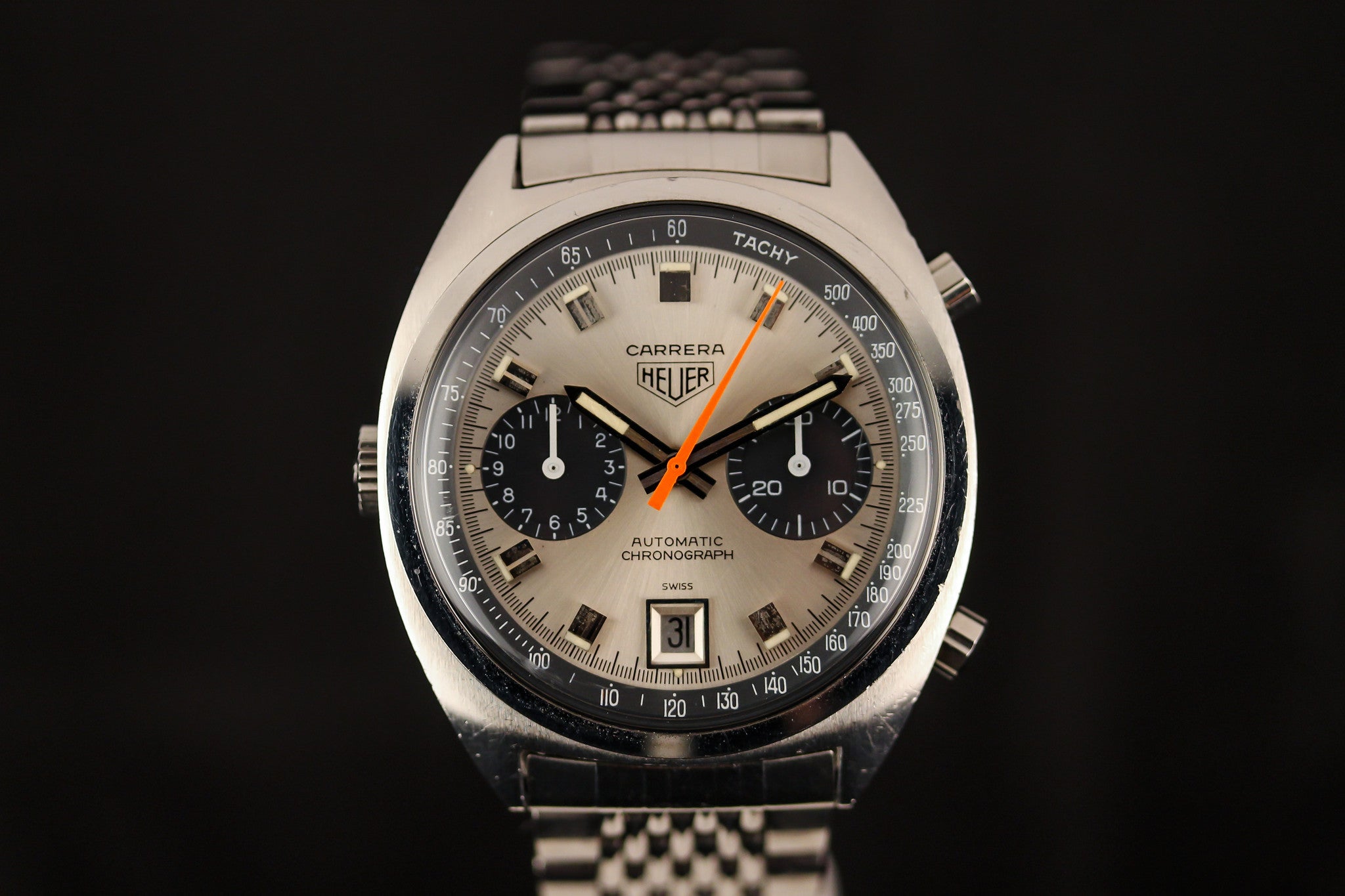 Heuer Carrera 1153 Automatic Analog Shift