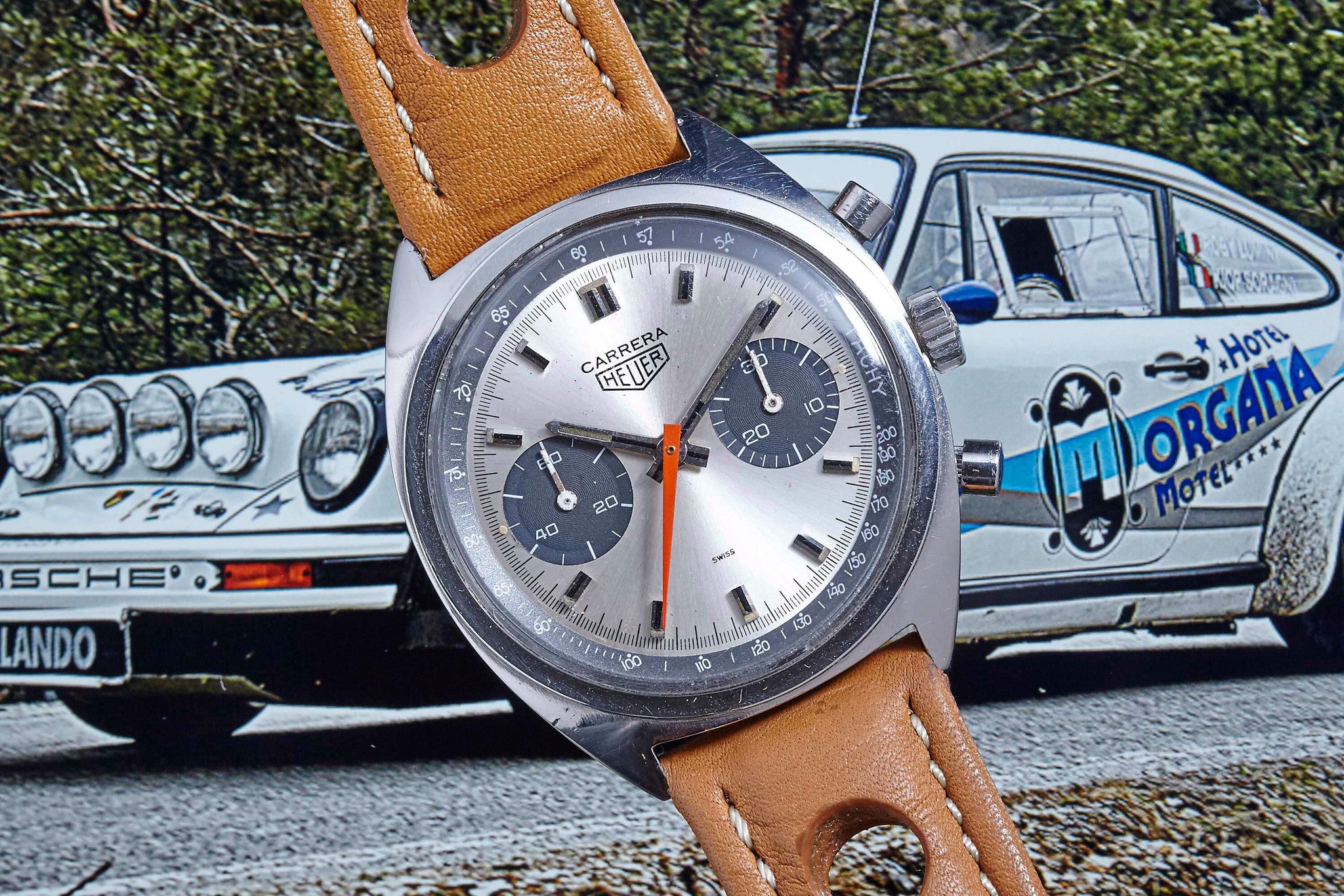 Heuer Carrera Manual Wind Analog Shift