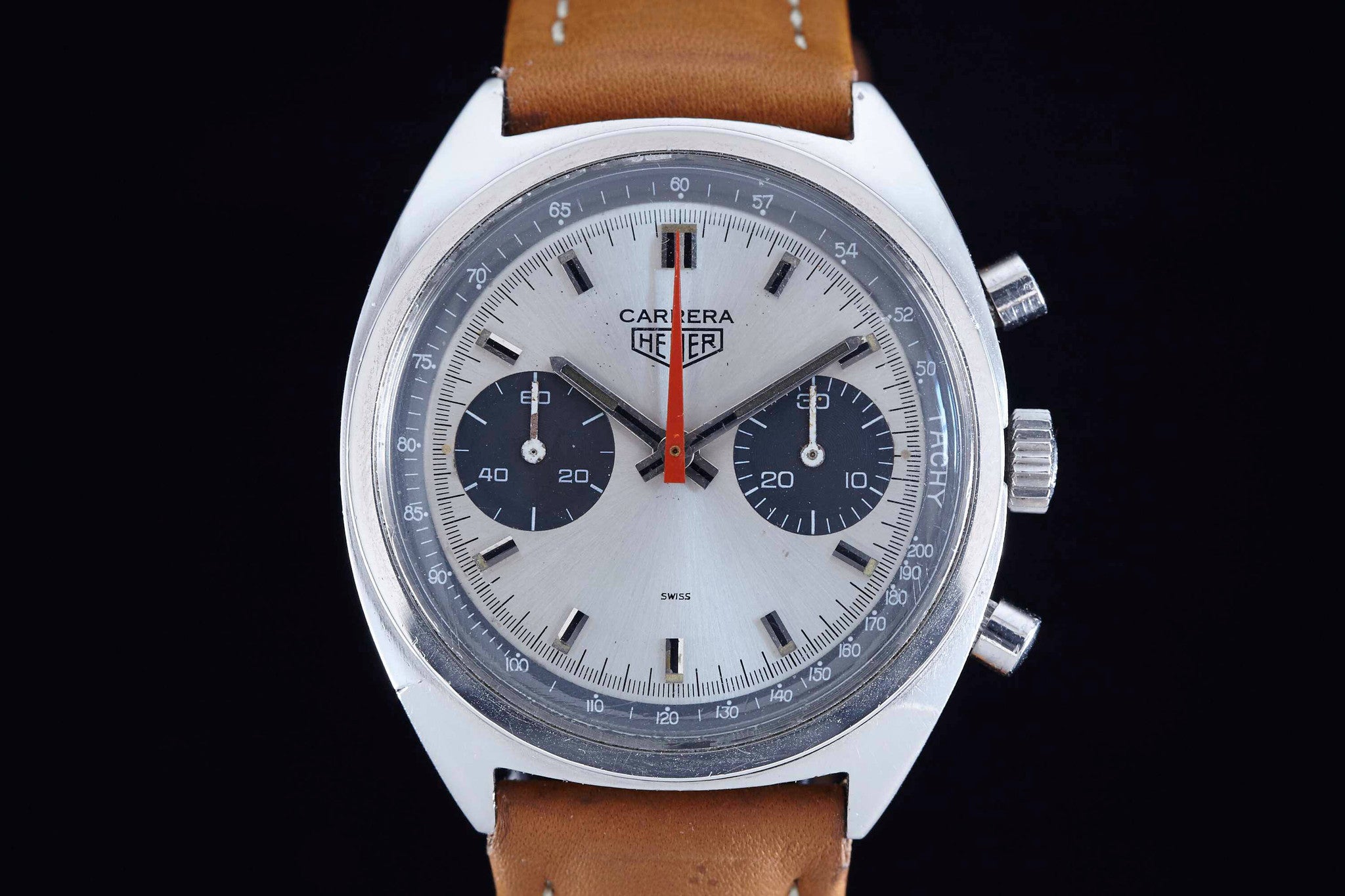 Heuer Carrera Manual Wind Analog Shift