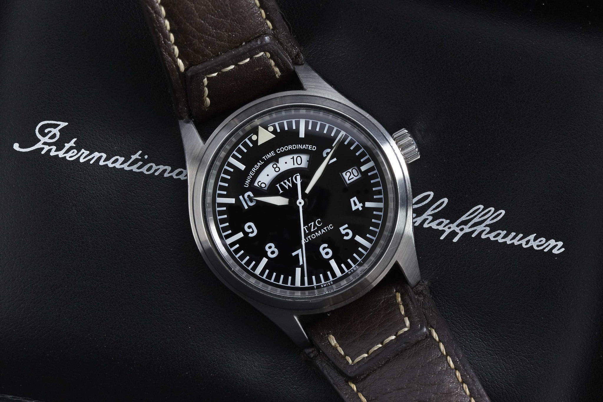 IWC Fliegeruhr UTC Analog Shift