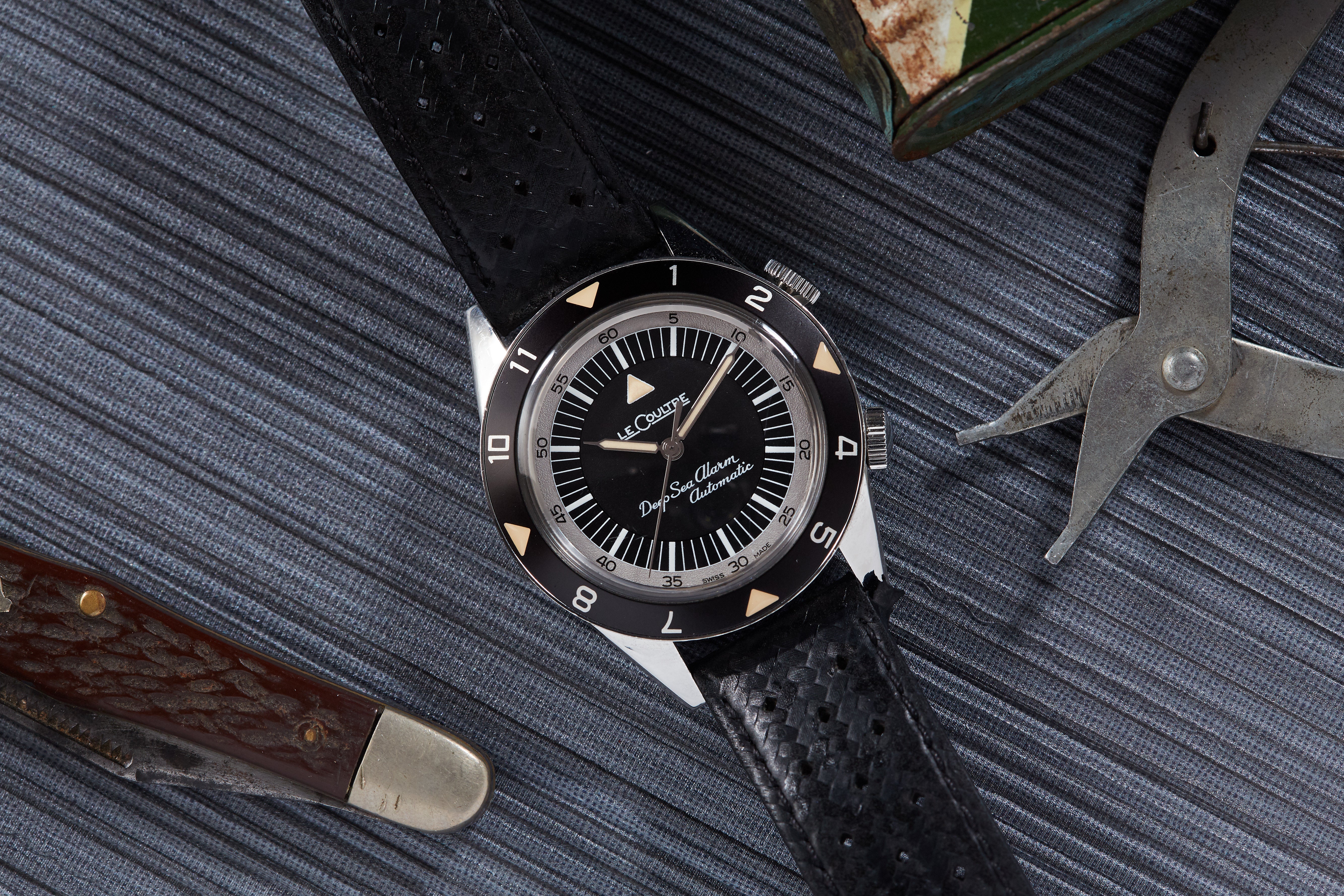 Jaeger LeCoultre Tribute to Deep Sea Alarm Analog Shift