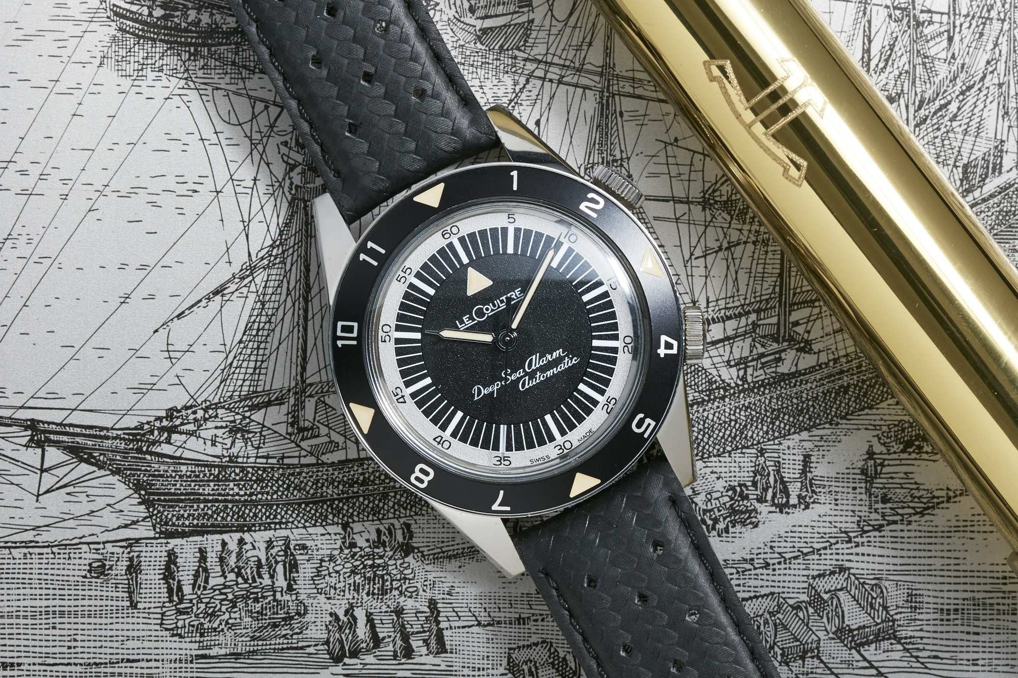 Jaeger LeCoultre Tribute to Deep Sea Alarm Analog Shift