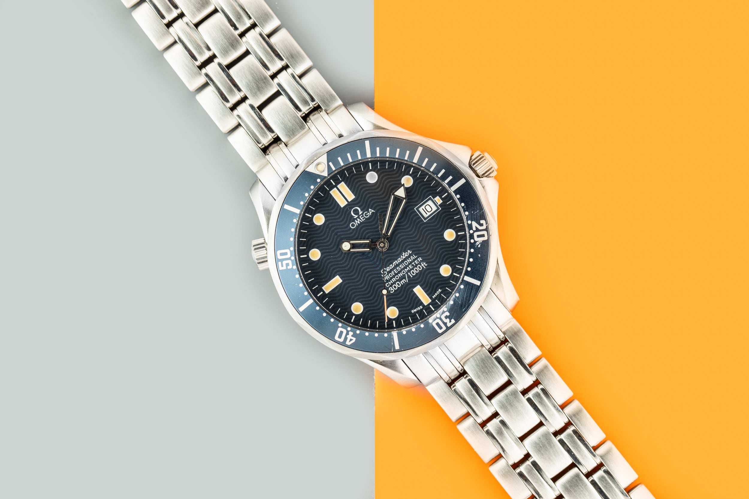 Omega Seamaster Professional Goldeneye Analog Shift