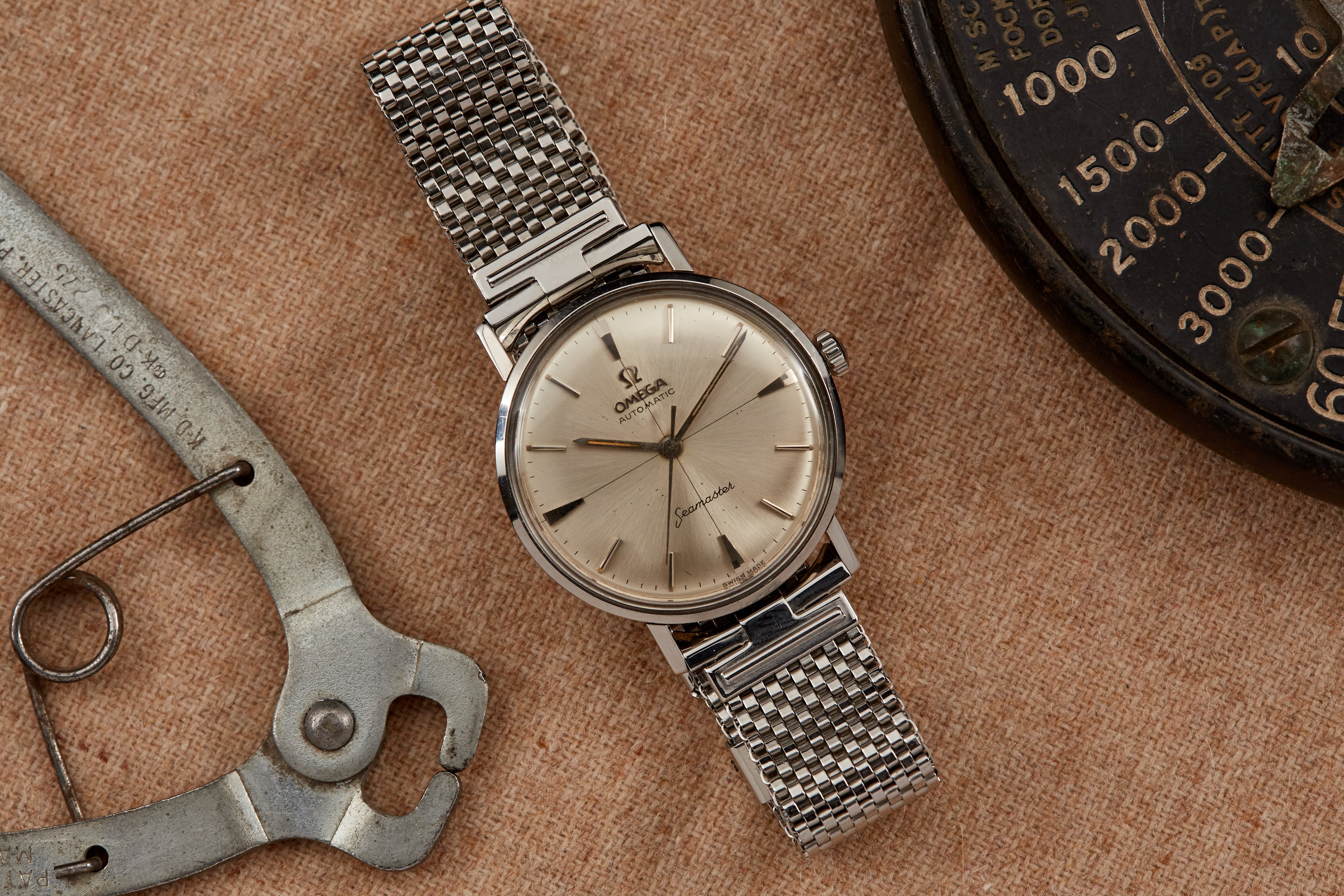 Vintage omega hotsell seamaster crosshair