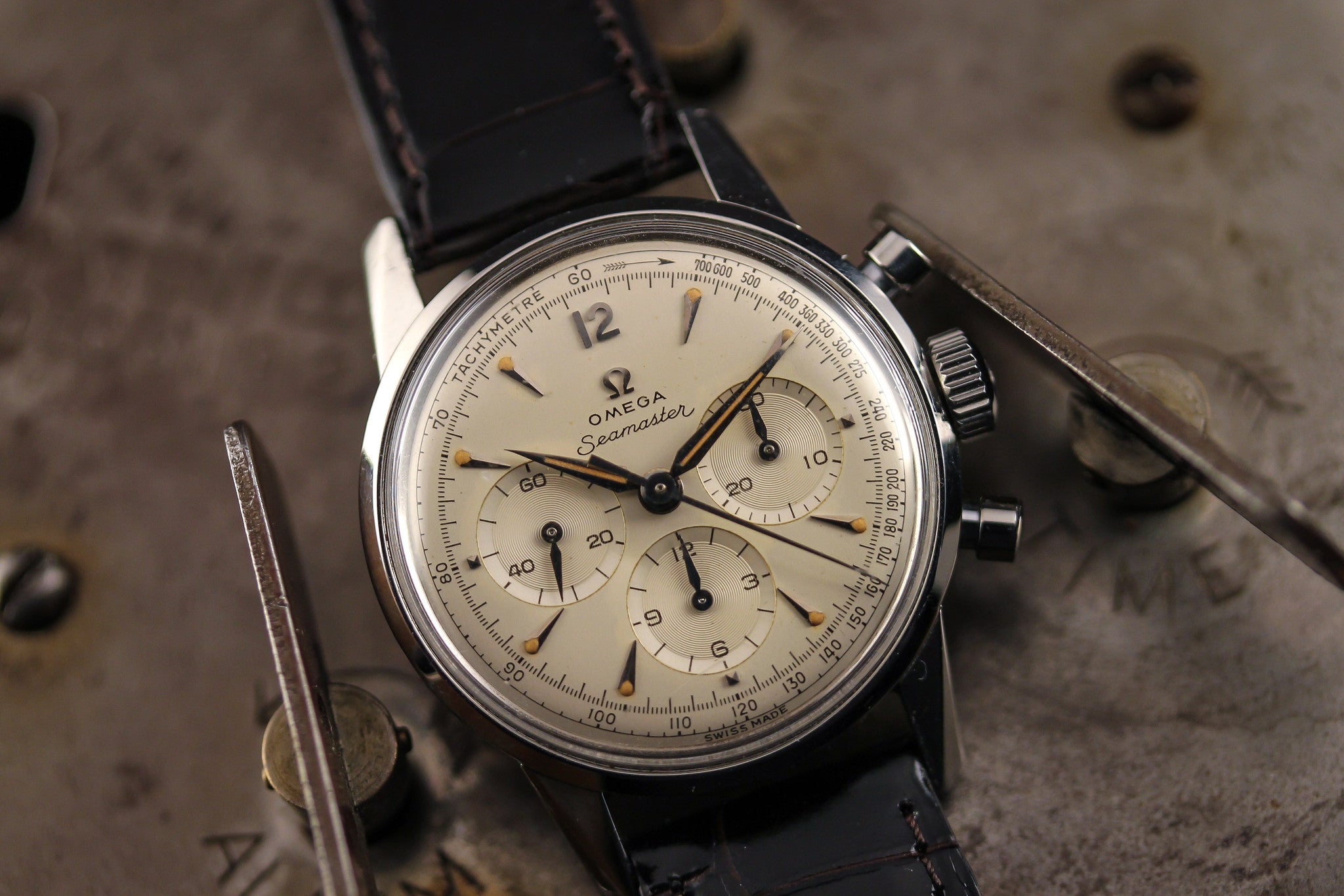 Omega Seamaster Chronograph Calibre .321 1960 Analog Shift