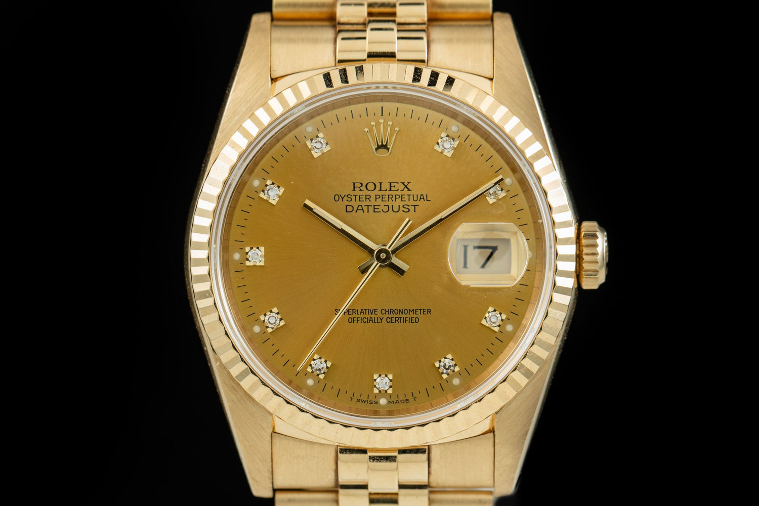 Rolex Datejust 18k Diamond Dial – Analog:Shift