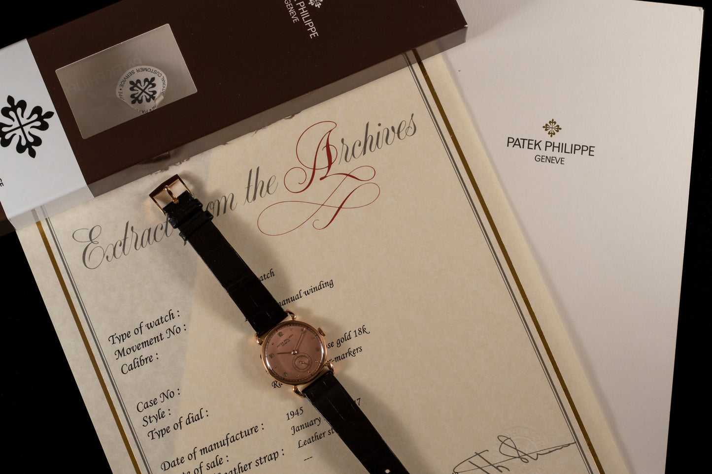 Patek Philippe Rose Gold