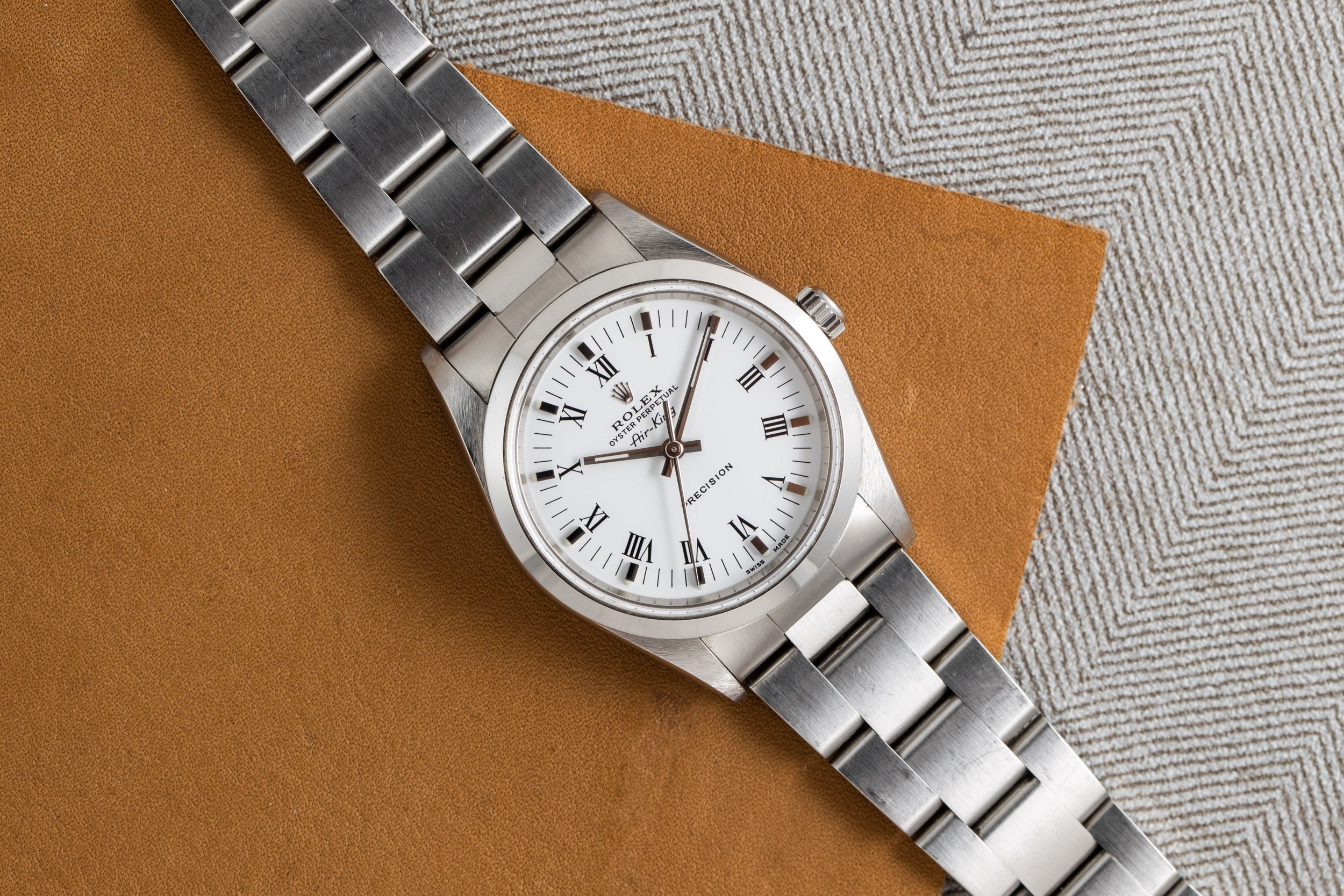 Rolex air outlet king white