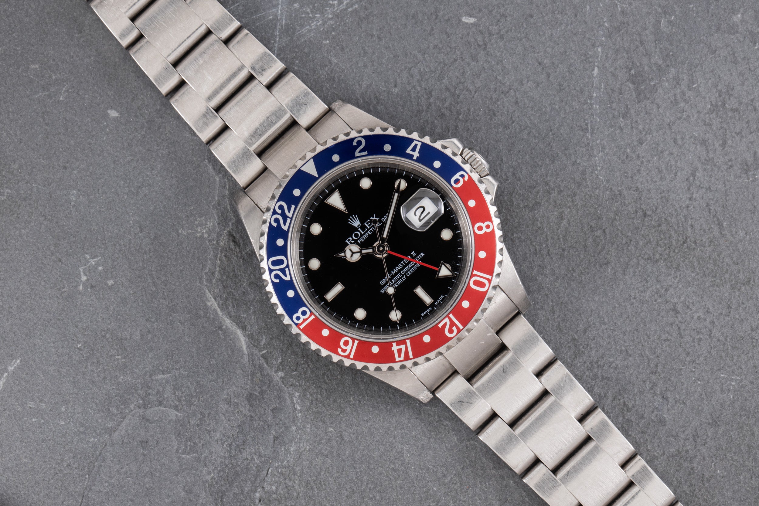 Rolex gmt shop pepsi for sale