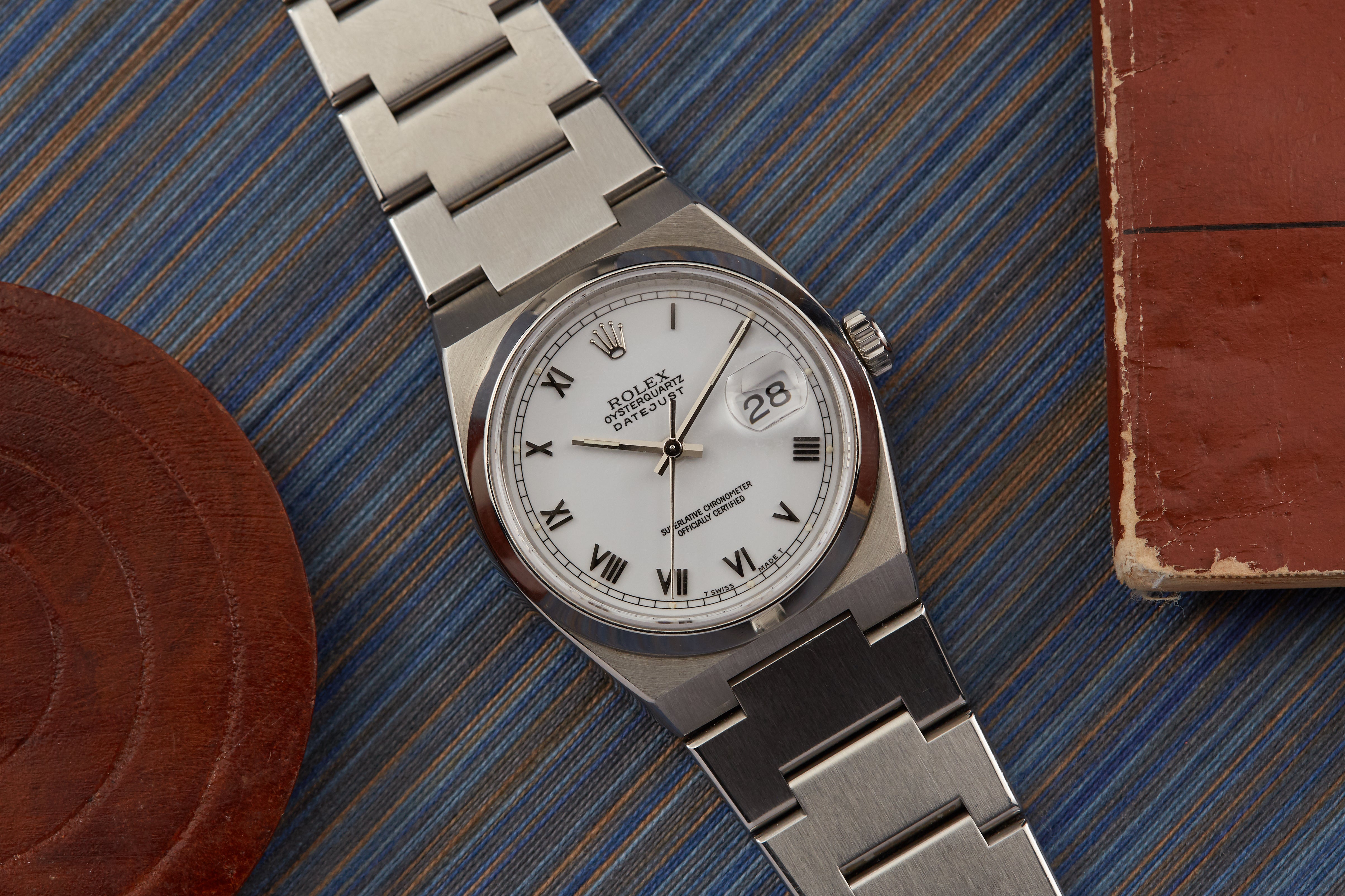 Rolex Datejust Oysterquartz Analog Shift