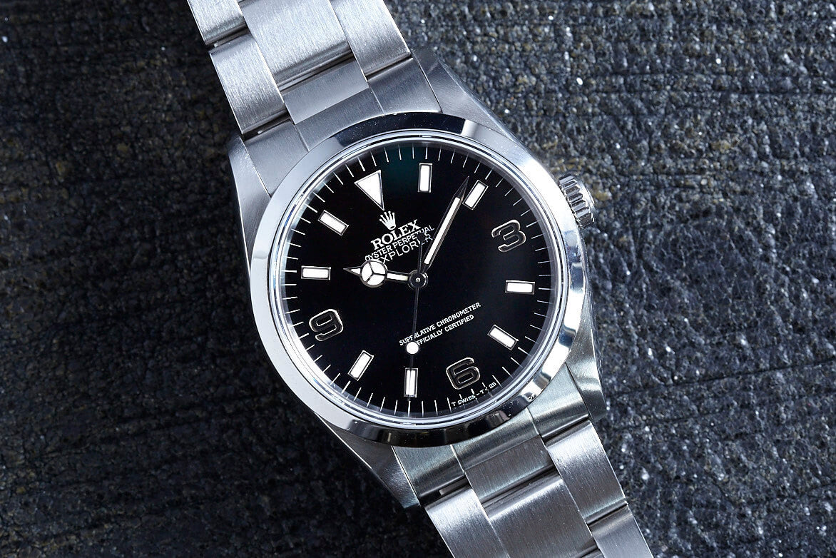 Rolex explorer 2025 blackout dial