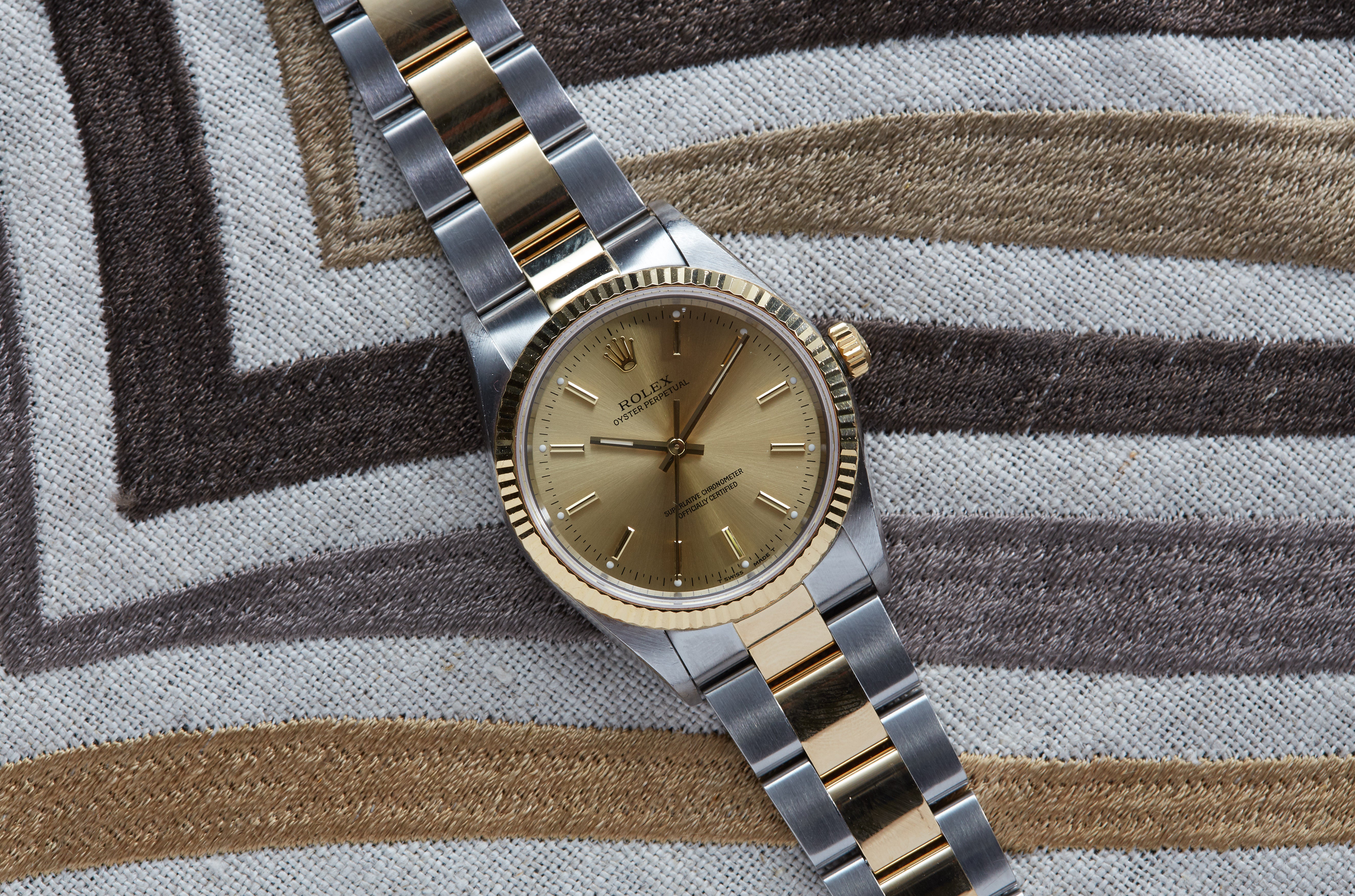 Rolex oyster perpetual top dual date