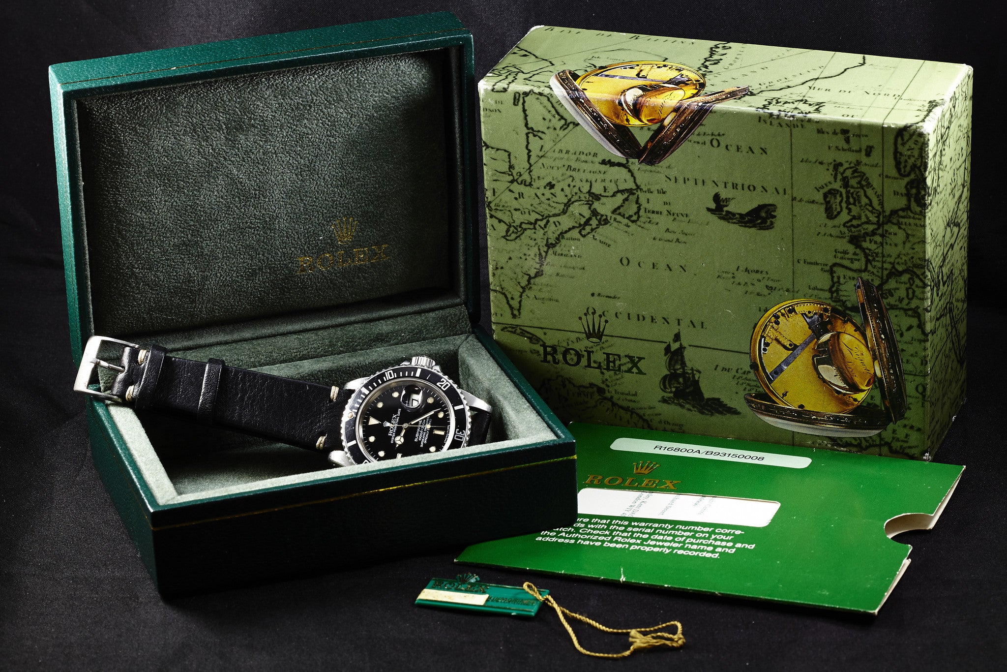 Rolex box online numbers