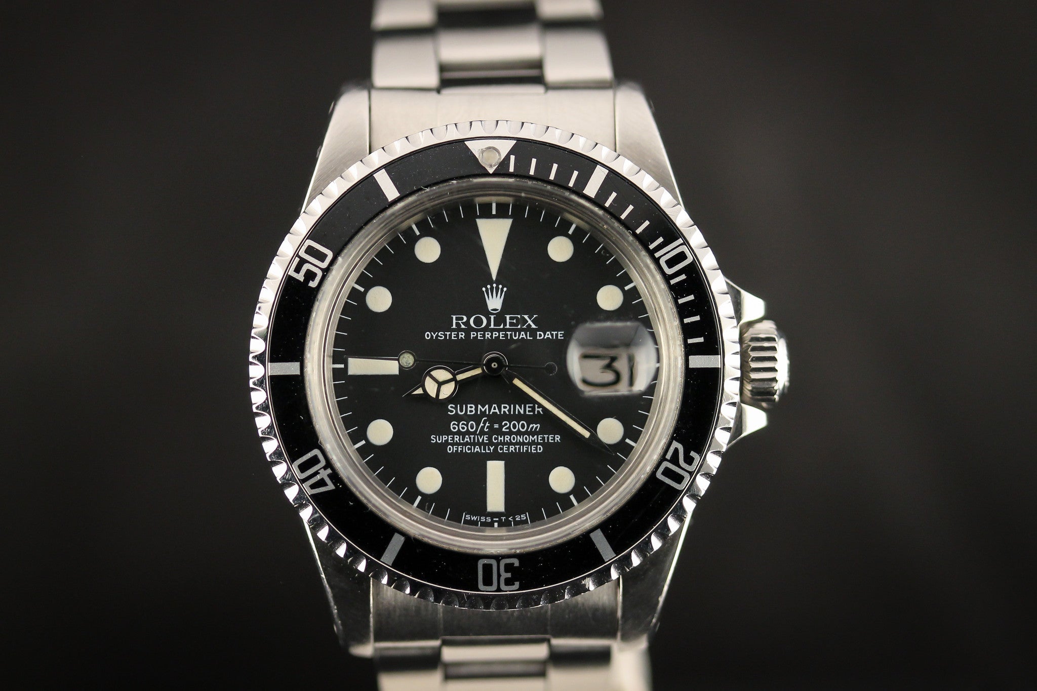 Rolex Submariner 1680 1979 Analog Shift