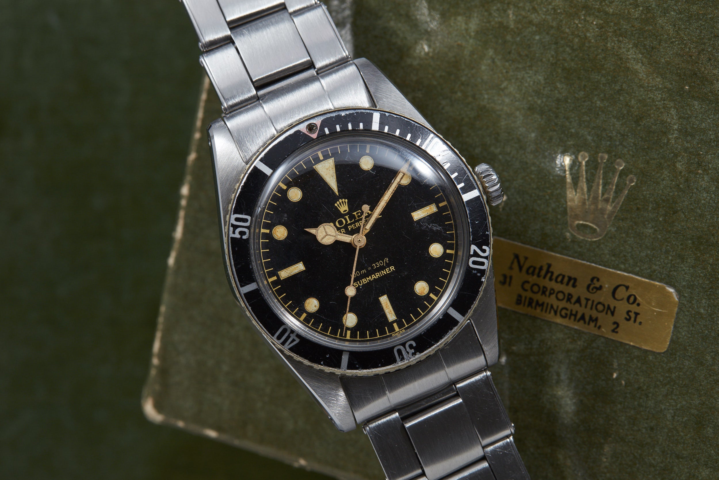 Rolex submariner crown online and caliber