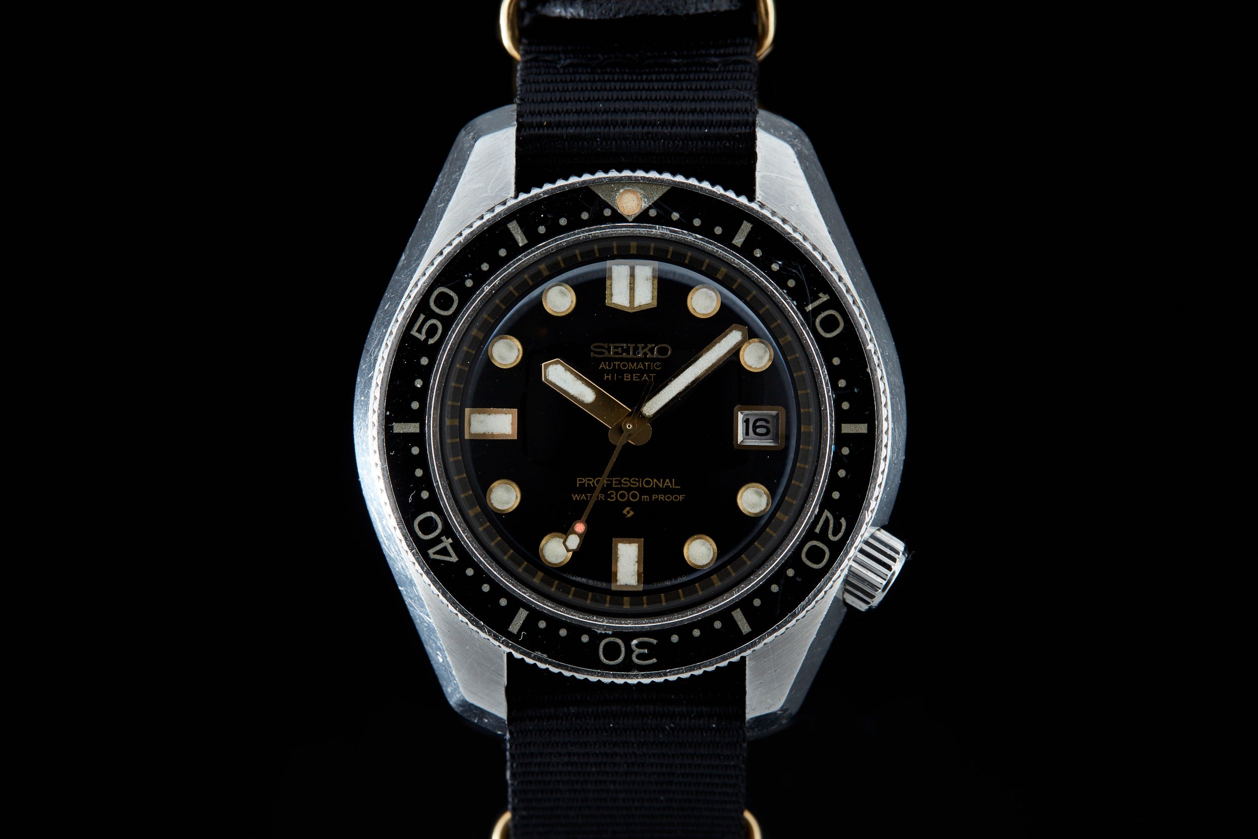 Seiko 6159 Diver Analog Shift