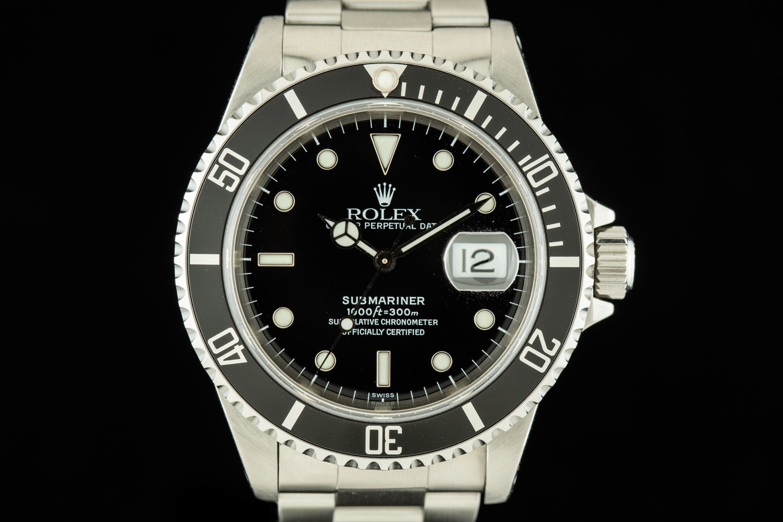 Rolex submariner 2025 16610 swiss only