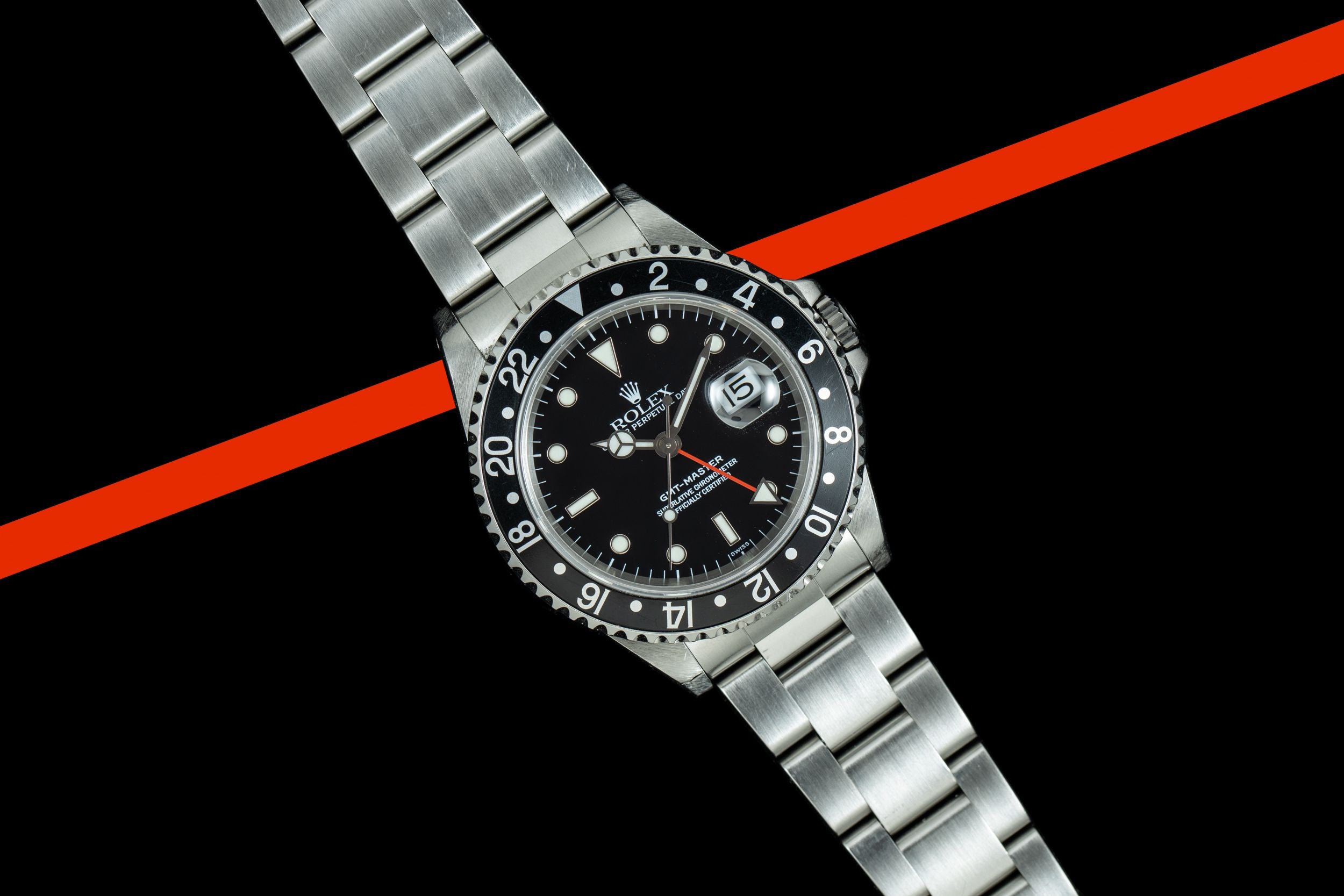 Rolex gmt swiss only dial sale